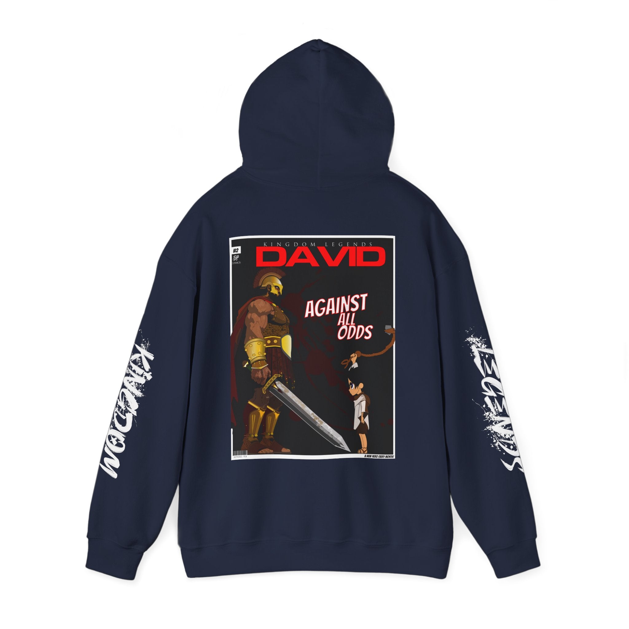 Kingdom Legends Series "Against All Odds" Hoodie -  Graphic Hooded Sweatshirt