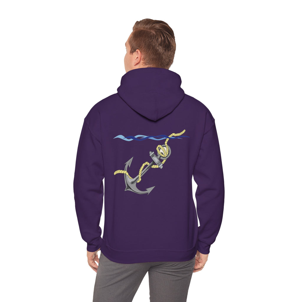 Anchor of My Soul Hoodie - Nautical Anchor & Rope Graphic Sweatshirt