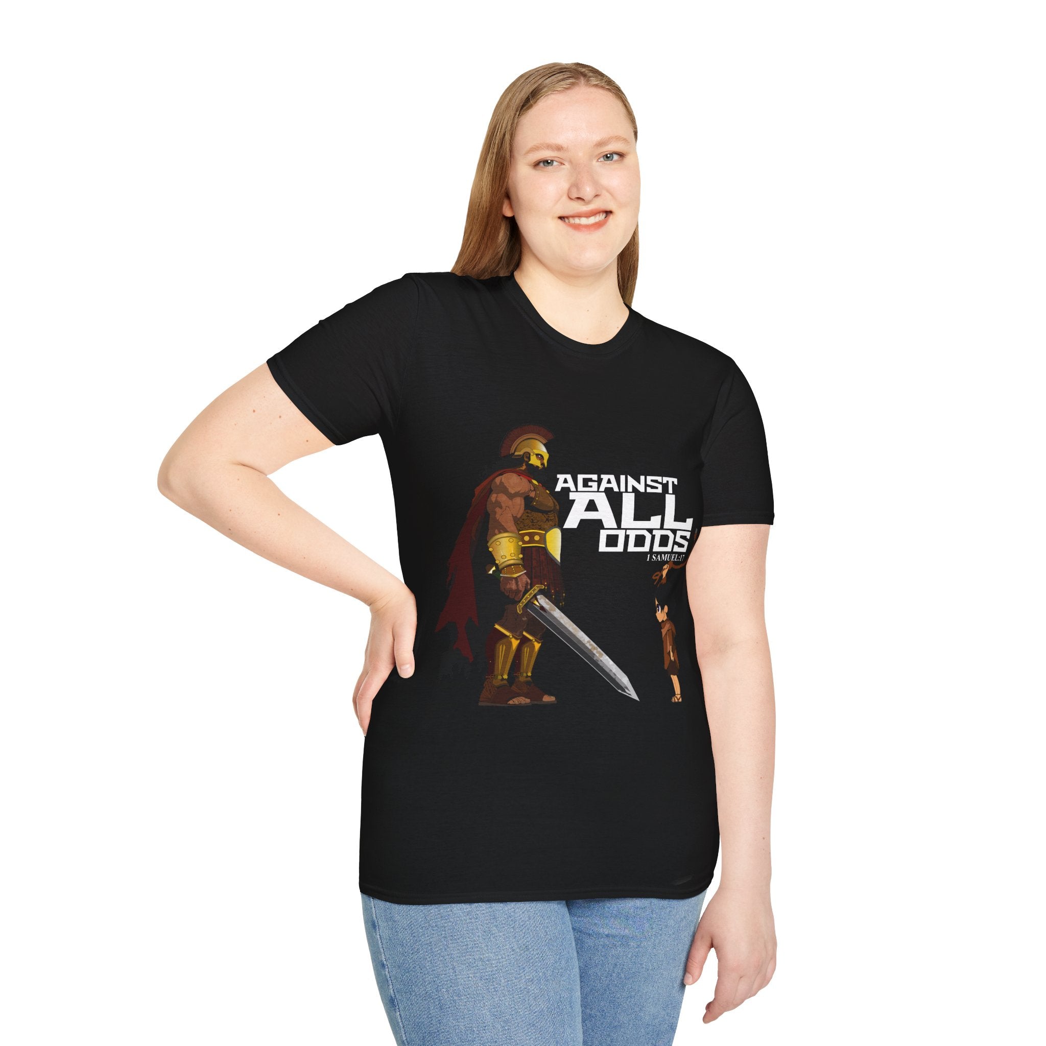 against all odds black tee