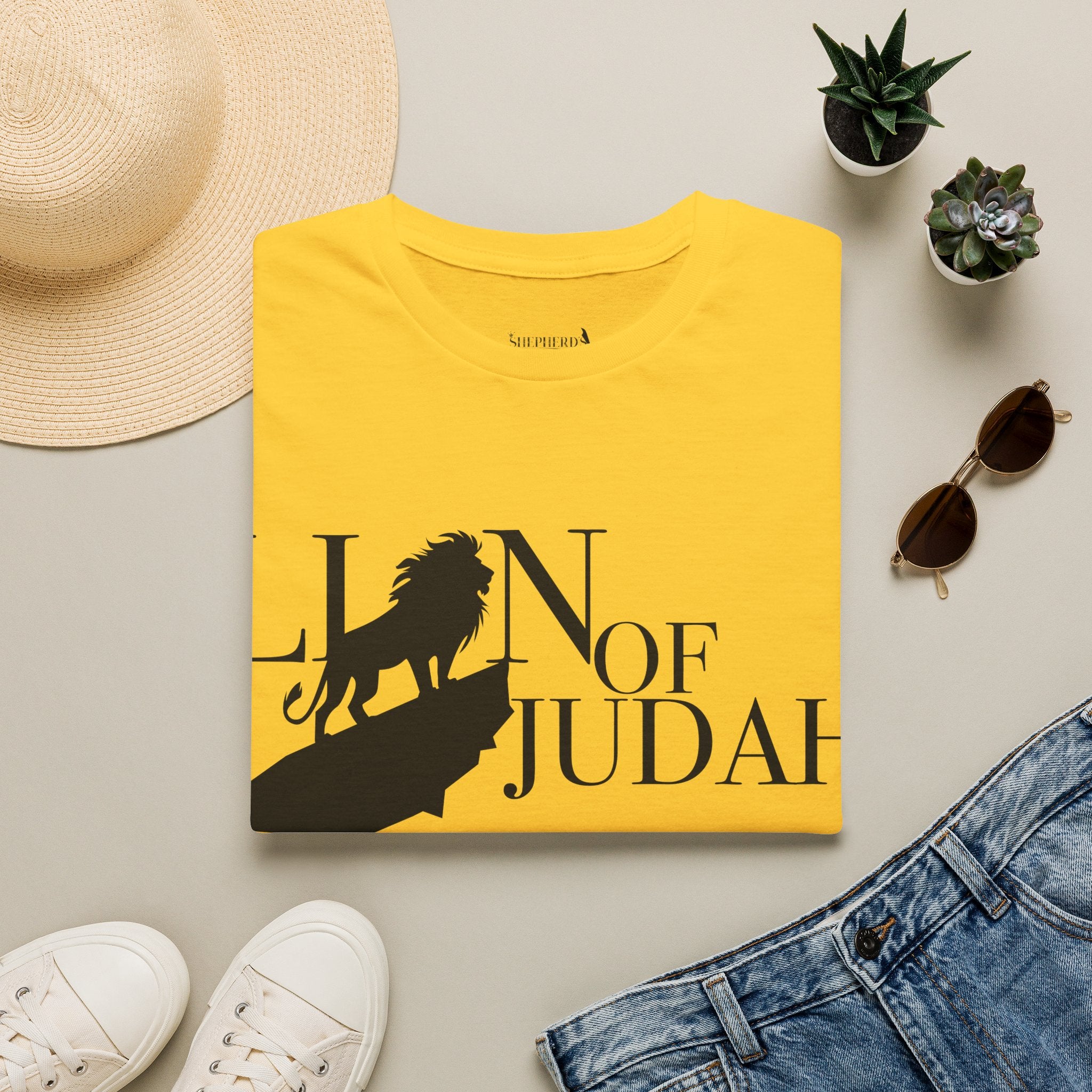 Lion of Judah T‑Shirt — Christian Faith Graphic Tee