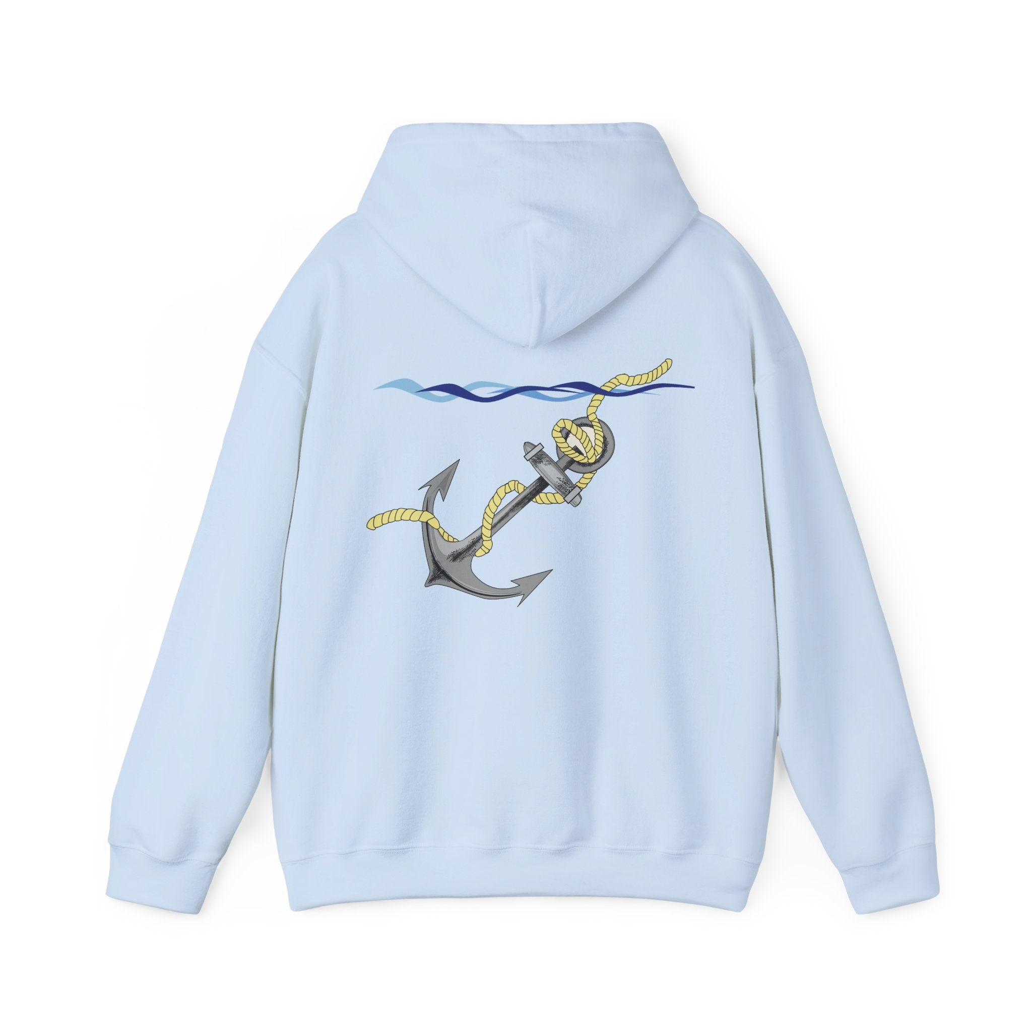 Anchor of My Soul Hoodie - Nautical Anchor & Rope Graphic Sweatshirt