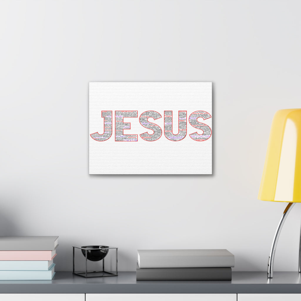 Jesus Canvas Print — Inspirational Christian Wall Art