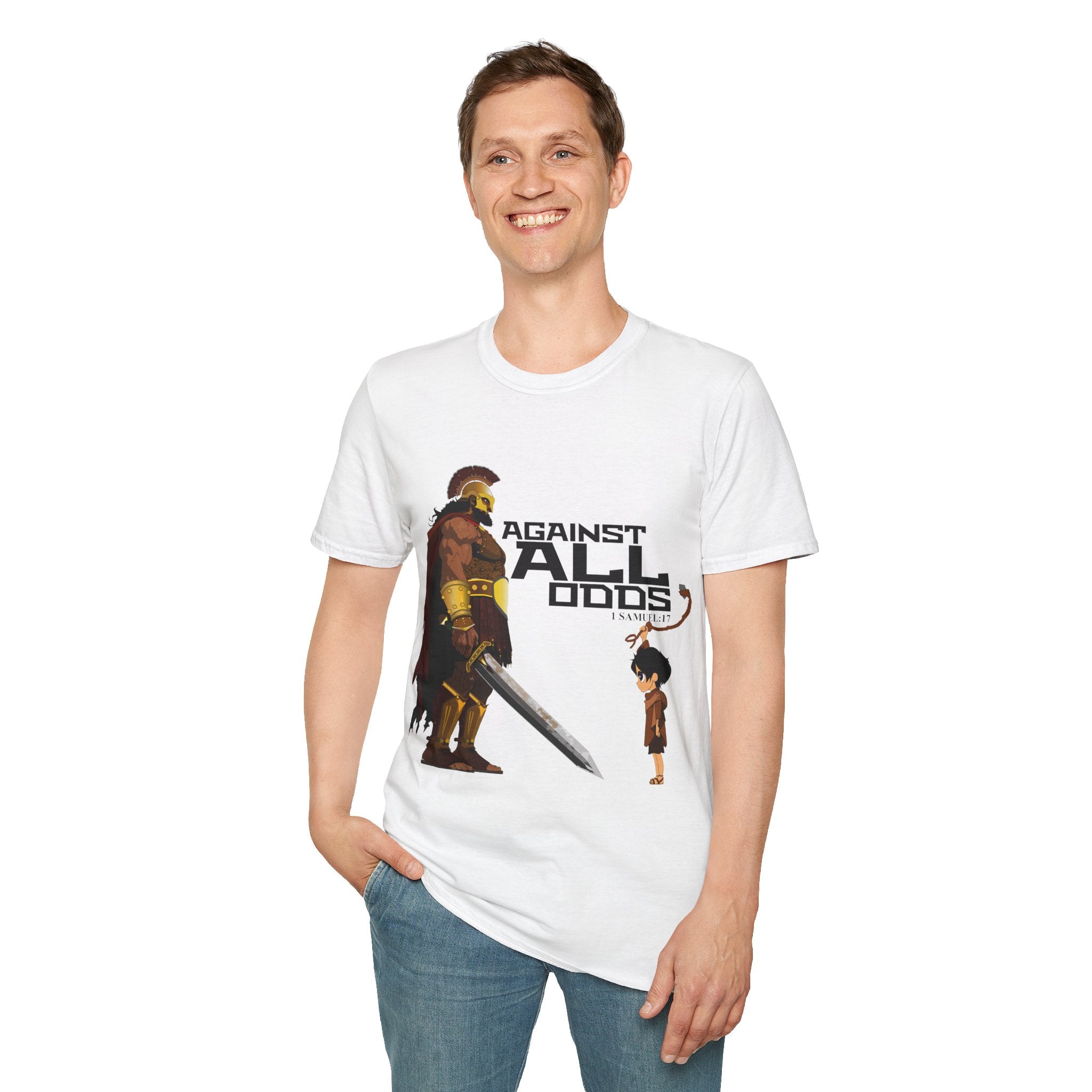 against all odds white tee
