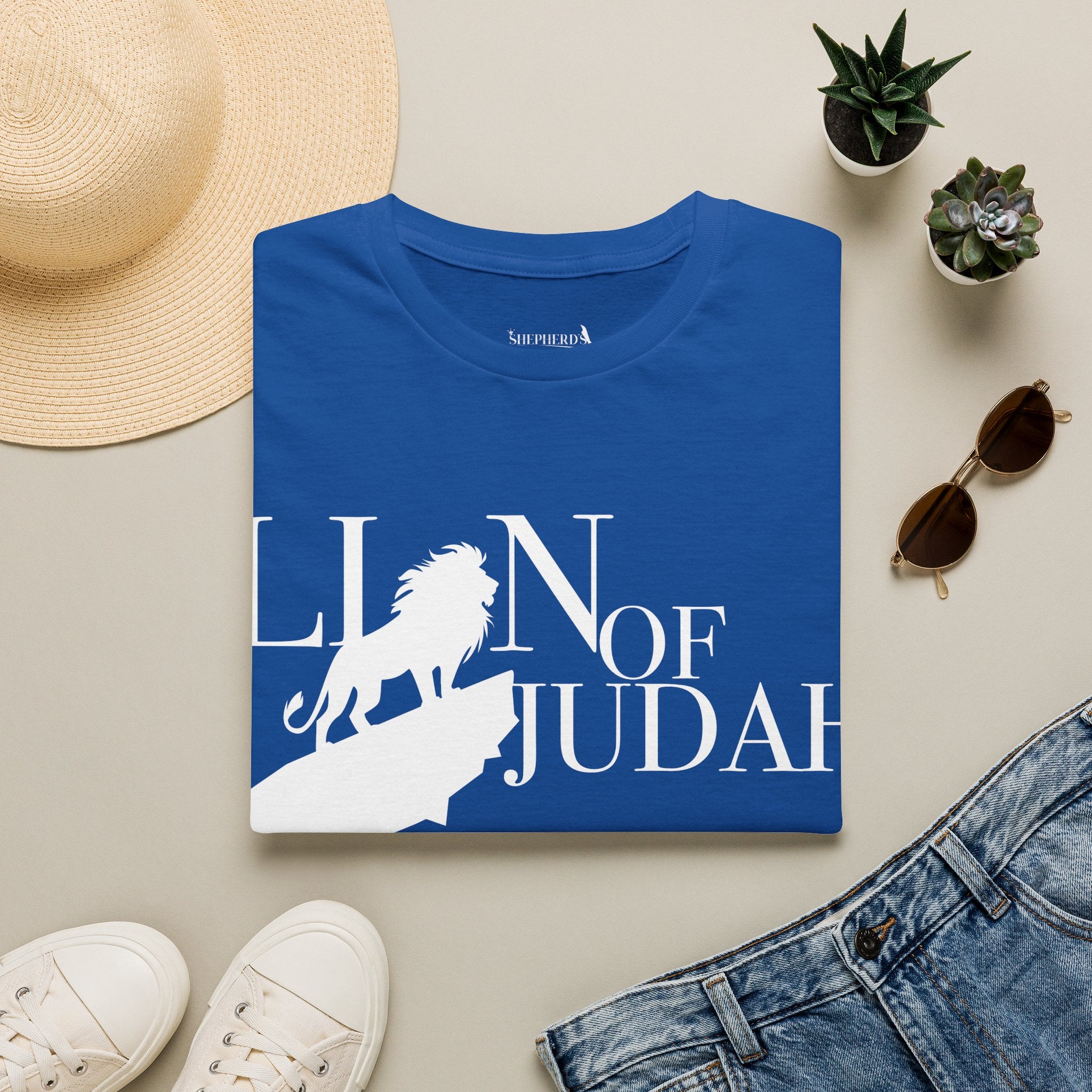 Lion of Judah T‑Shirt — Christian Faith Graphic Tee