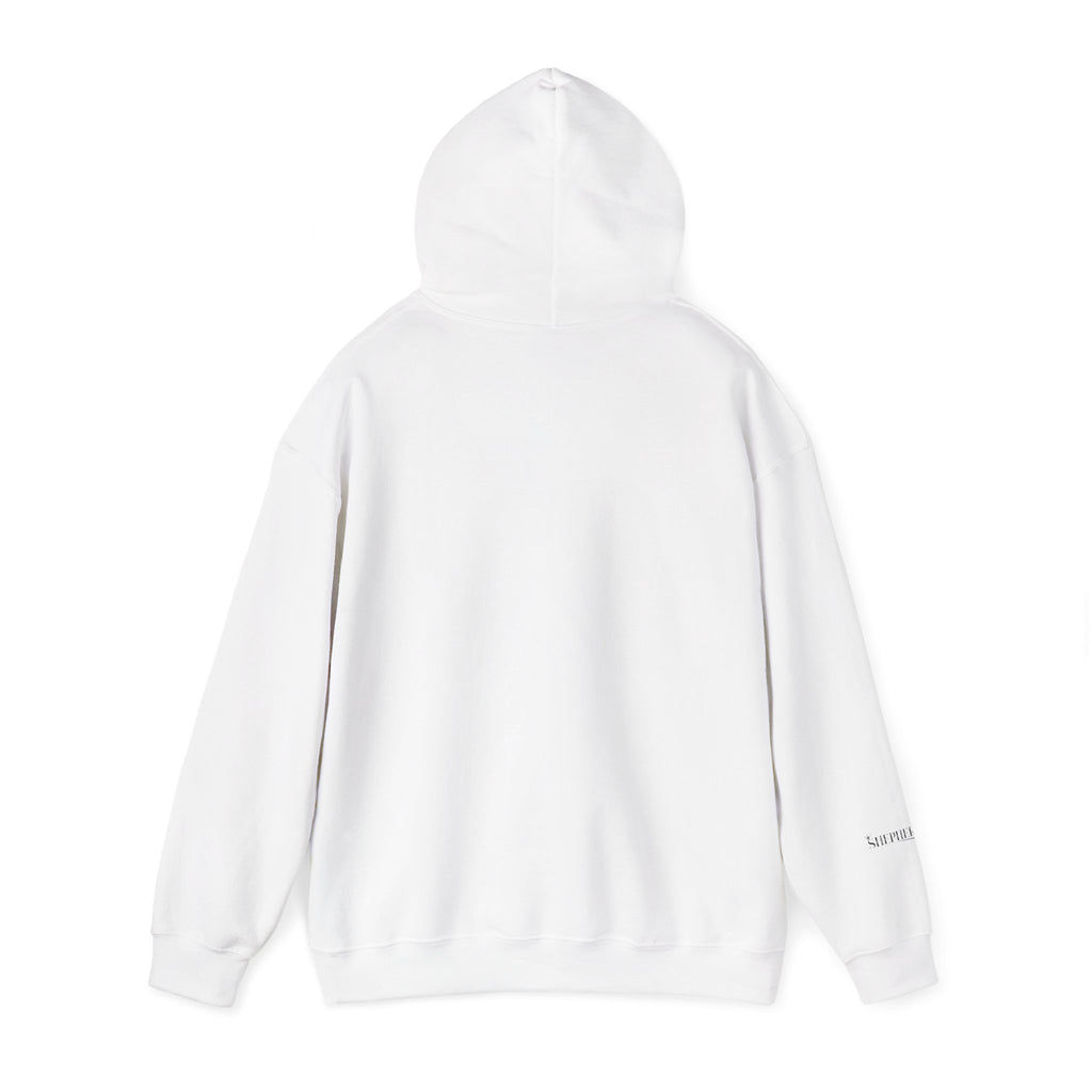 Hoodie — 'Love' Gothic Script Pullover (Love Over Everything)