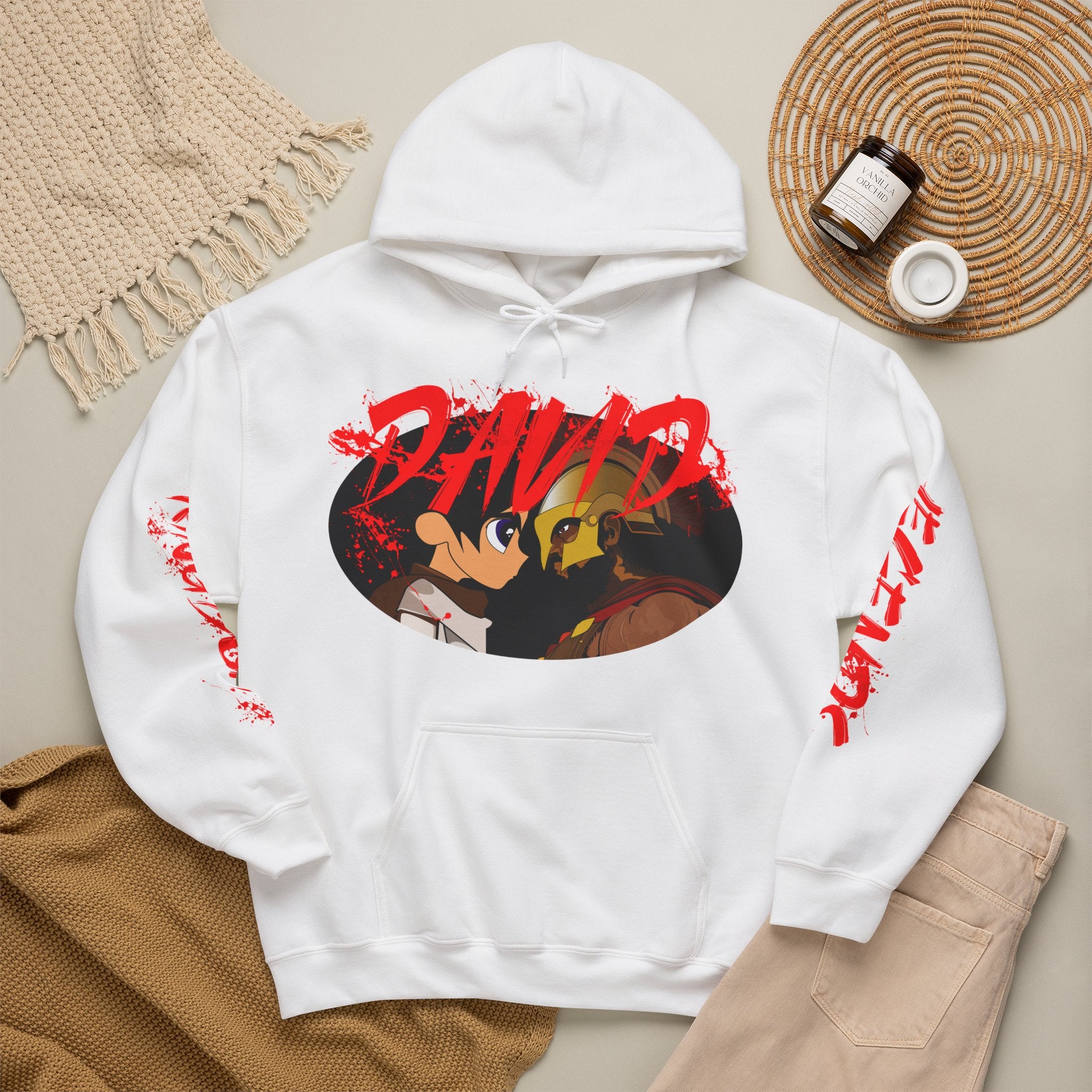 Kingdom Legends Series "Against All Odds" Hoodie -  Graphic Hooded Sweatshirt