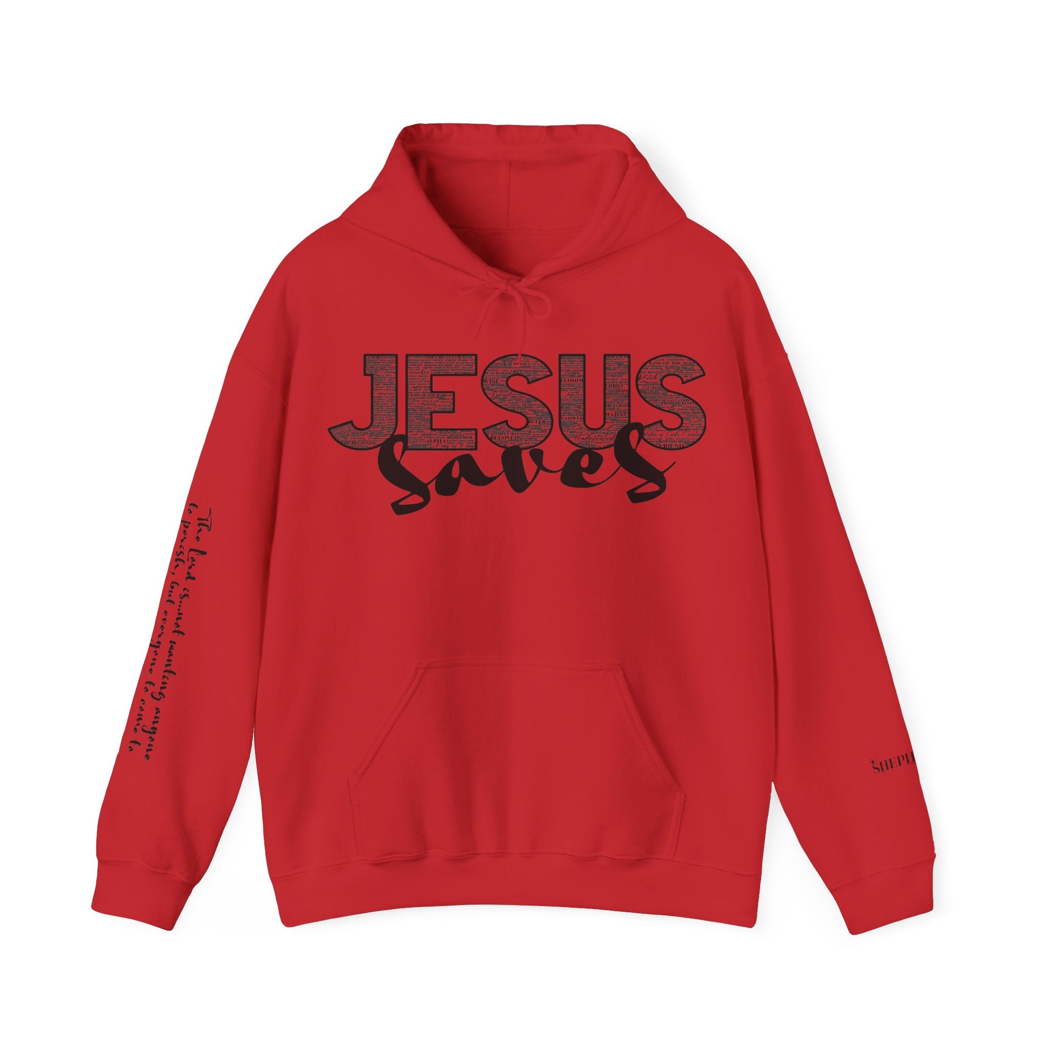 Jesus Saves Hoodie — Christian Inspirational  (“You are reading this, it’s not too late”)
