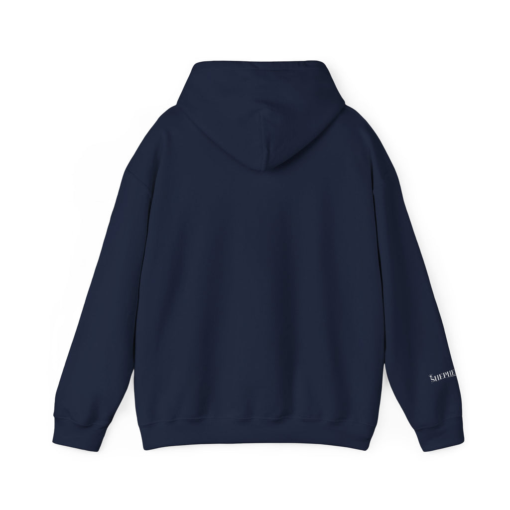 Hoodie — 'Love' Gothic Script Pullover (Love Over Everything)