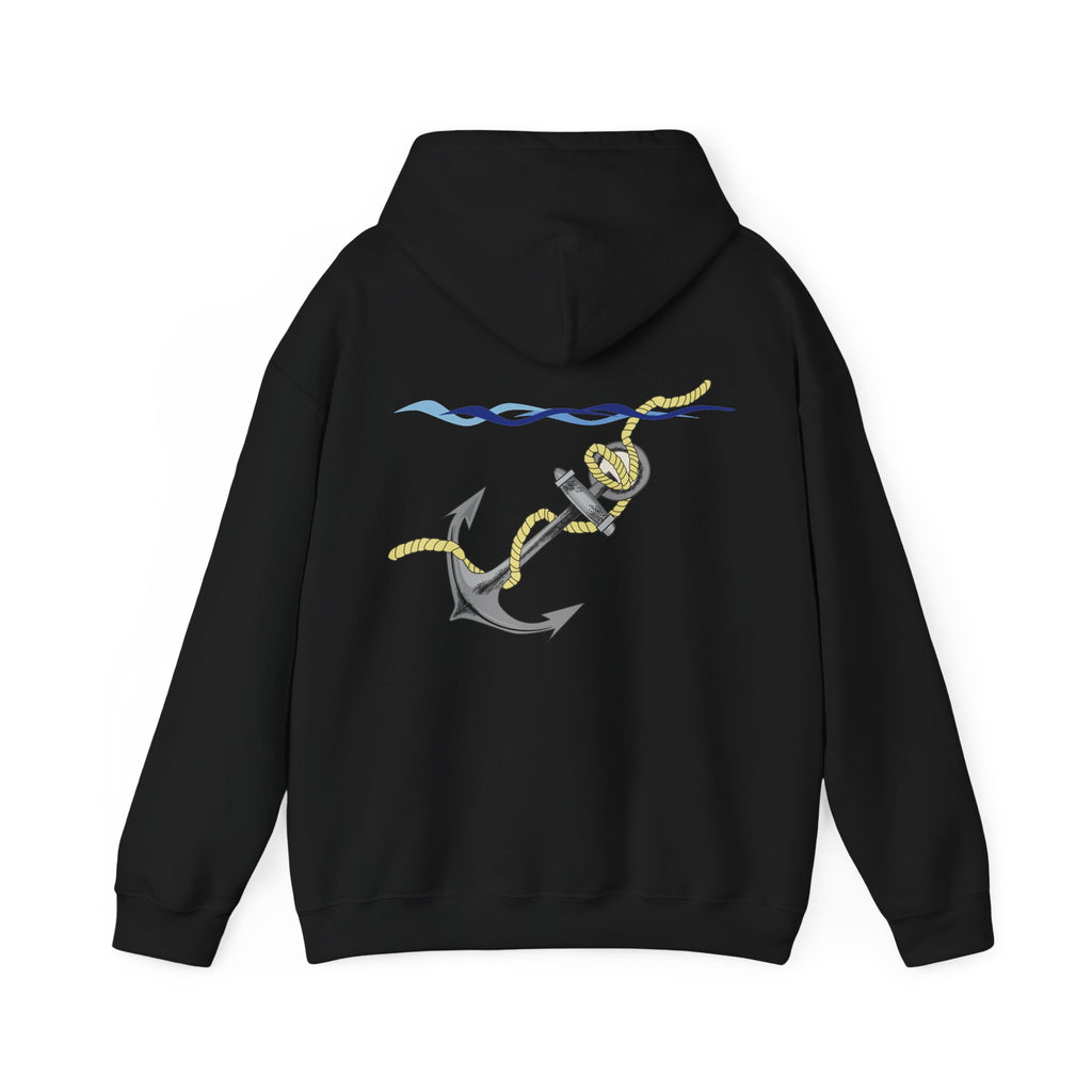 Anchor of My Soul Hoodie - Nautical Anchor & Rope Graphic Sweatshirt