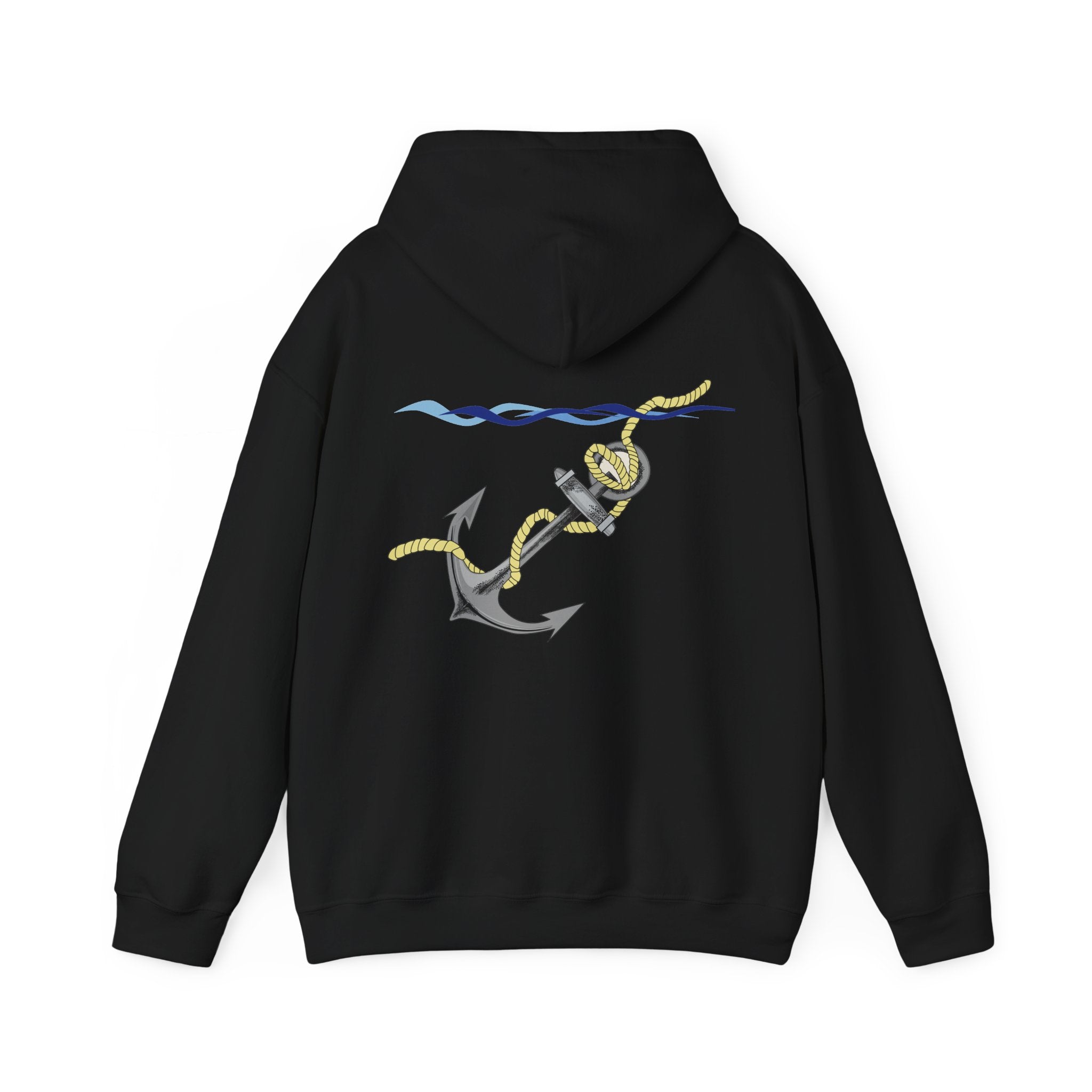 Anchor of My Soul Hoodie - Nautical Anchor & Rope Graphic Sweatshirt