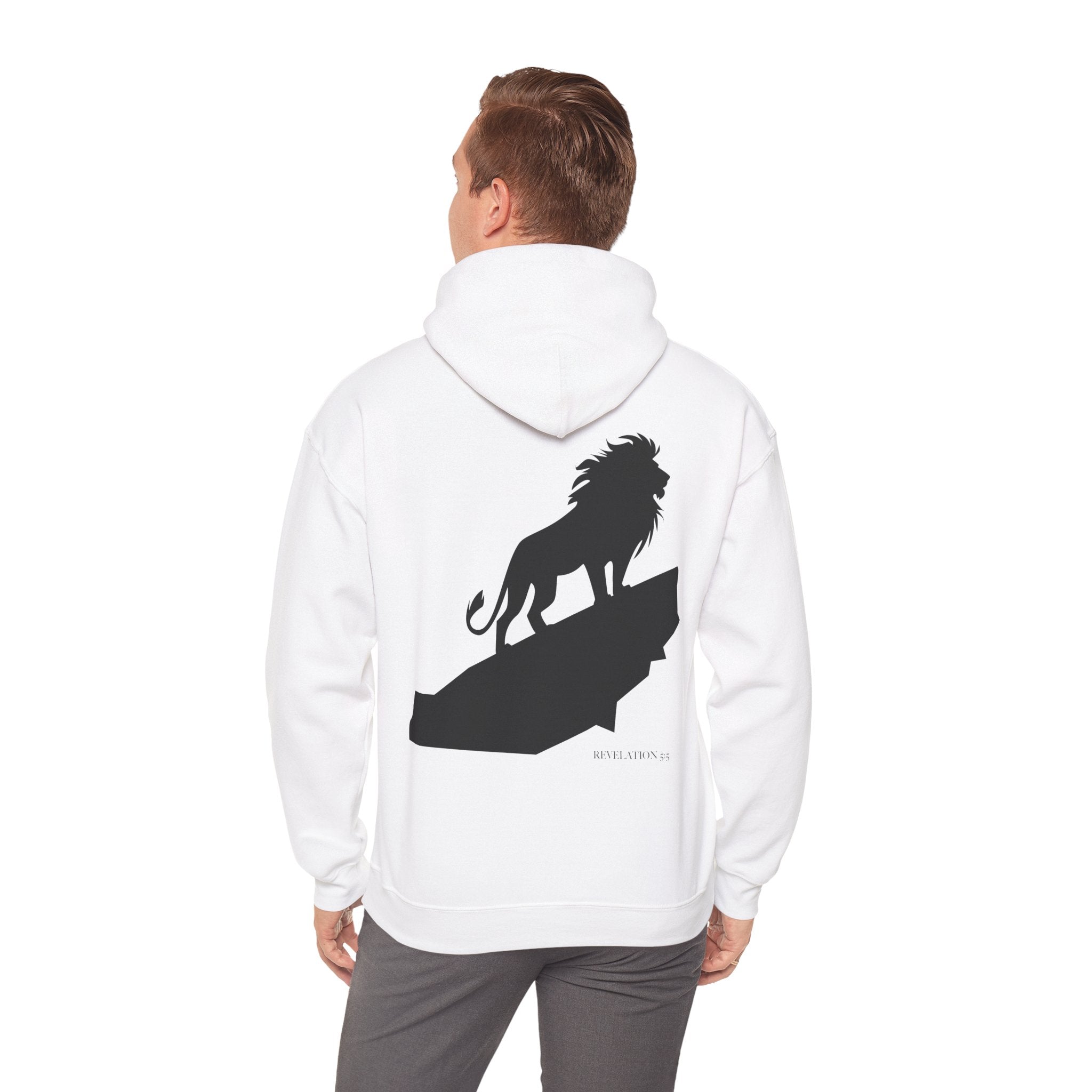 Lion of Judah Hoodie — Christian Faith Lion Silhouette Sweatshirt