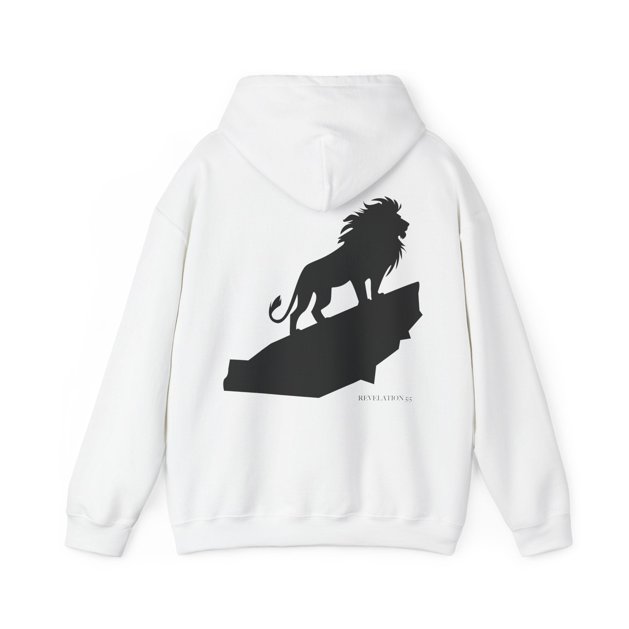 Lion of Judah Hoodie — Christian Faith Lion Silhouette Sweatshirt