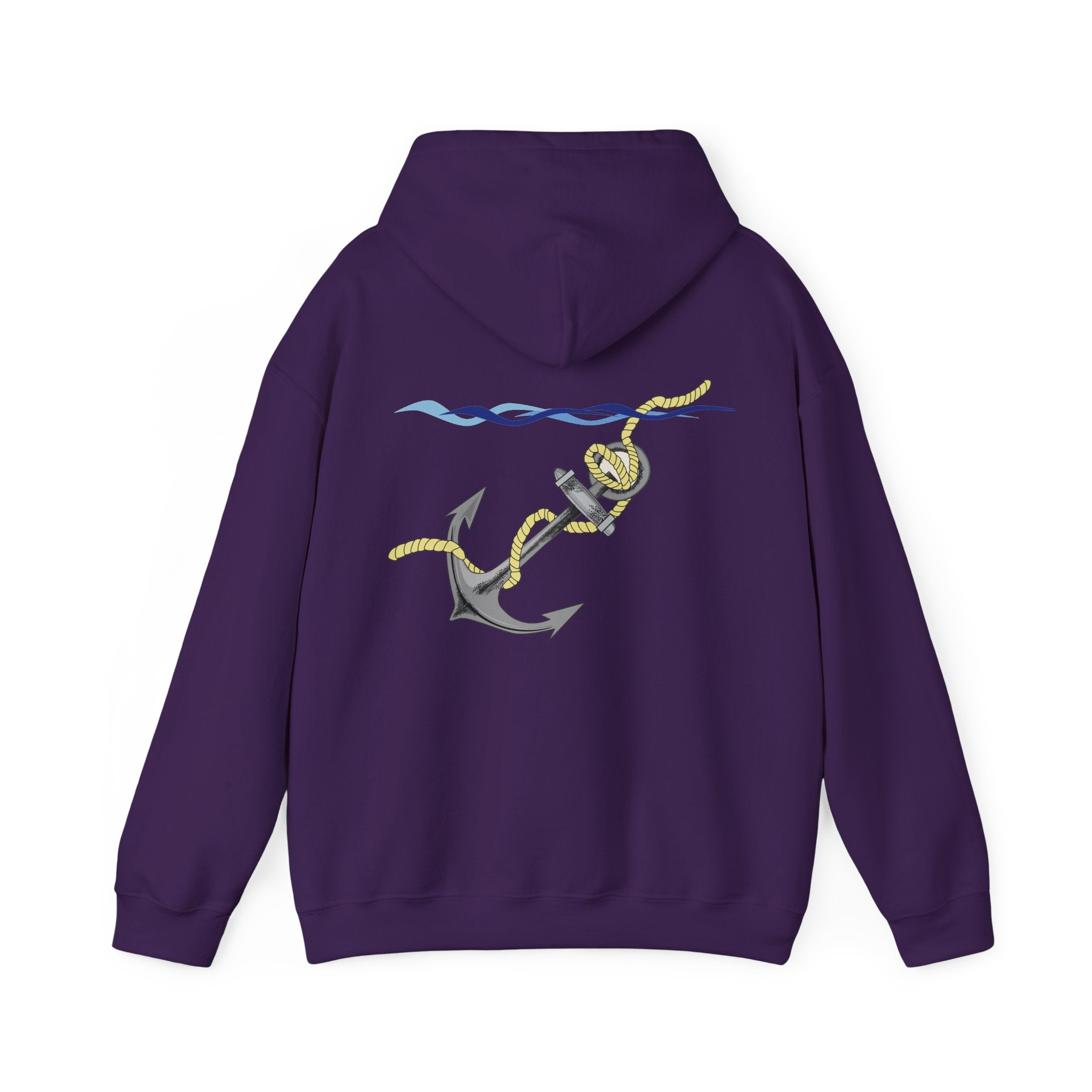 Anchor of My Soul Hoodie - Nautical Anchor & Rope Graphic Sweatshirt