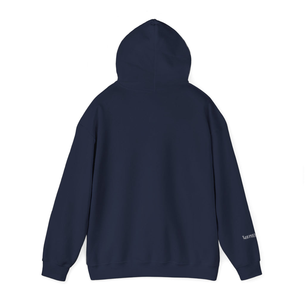 Hoodie — 'Love' Gothic Script Pullover (Love Over Everything)
