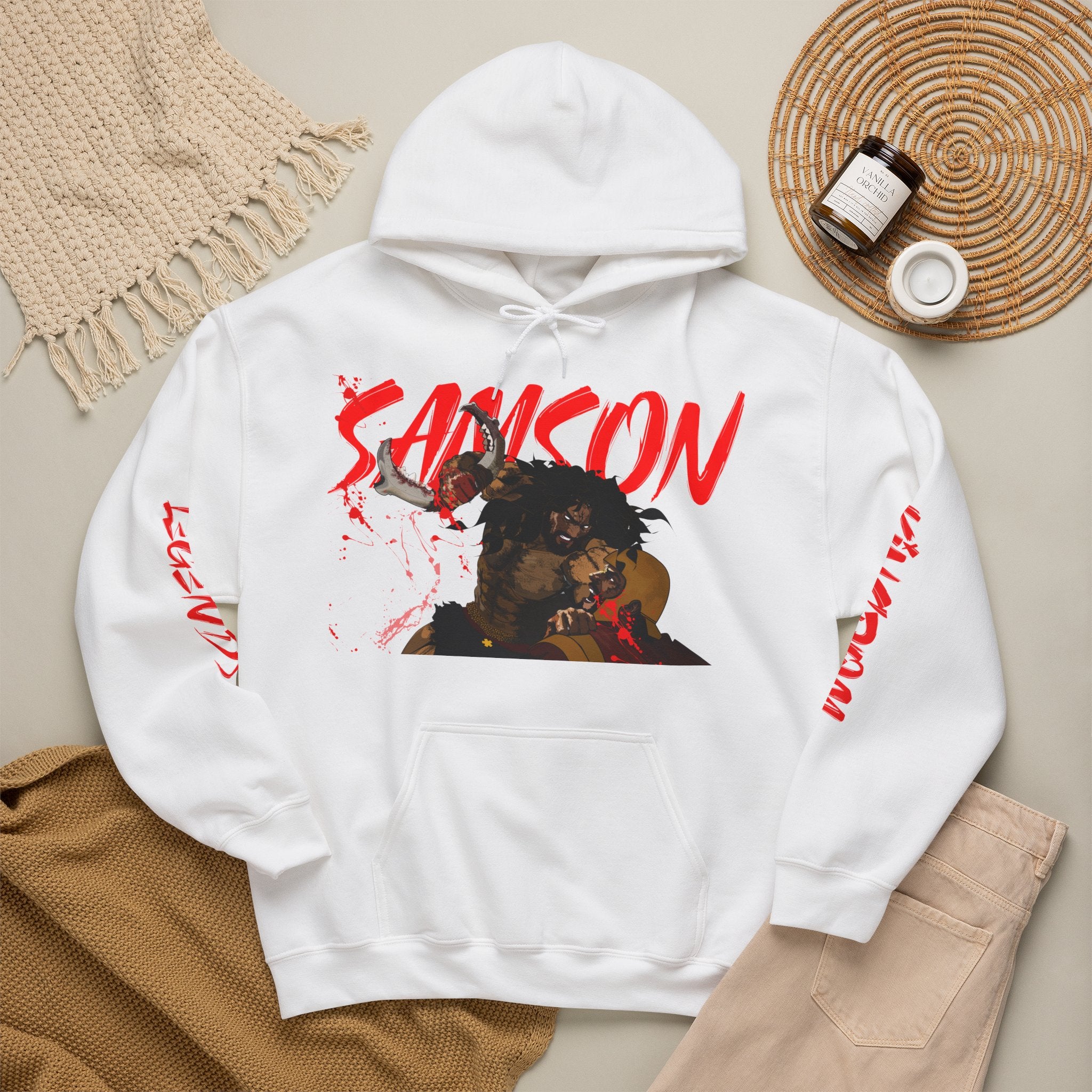 Kingdom Legends Series - Samson Illustration Hoodie