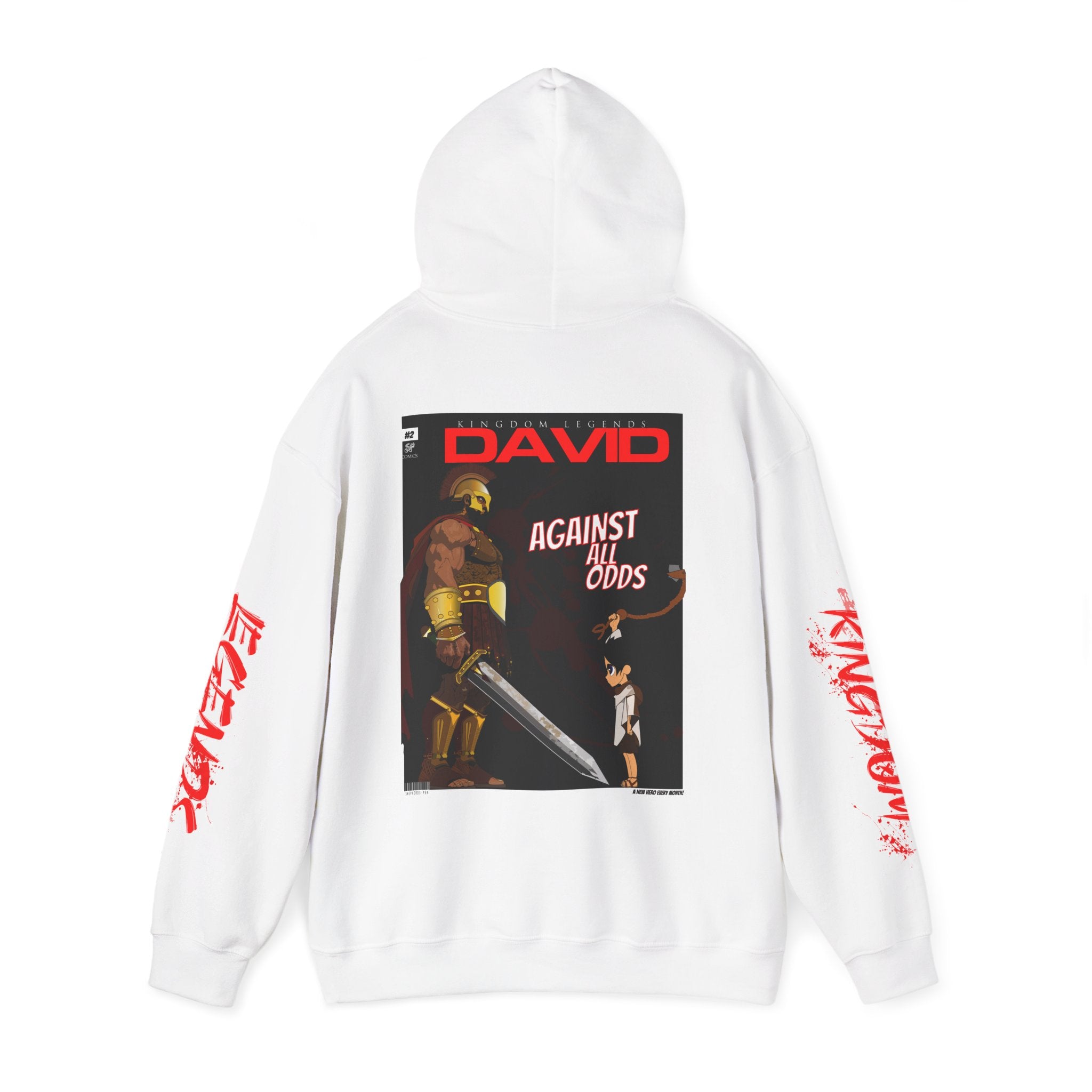 Kingdom Legends Series "Against All Odds" Hoodie -  Graphic Hooded Sweatshirt