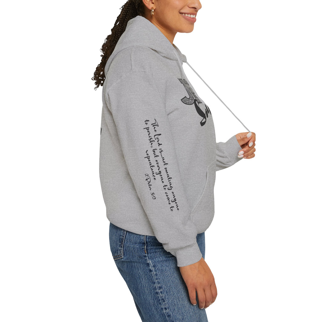 Jesus Saves Hoodie — Christian Inspirational  (“You are reading this, it’s not too late”)