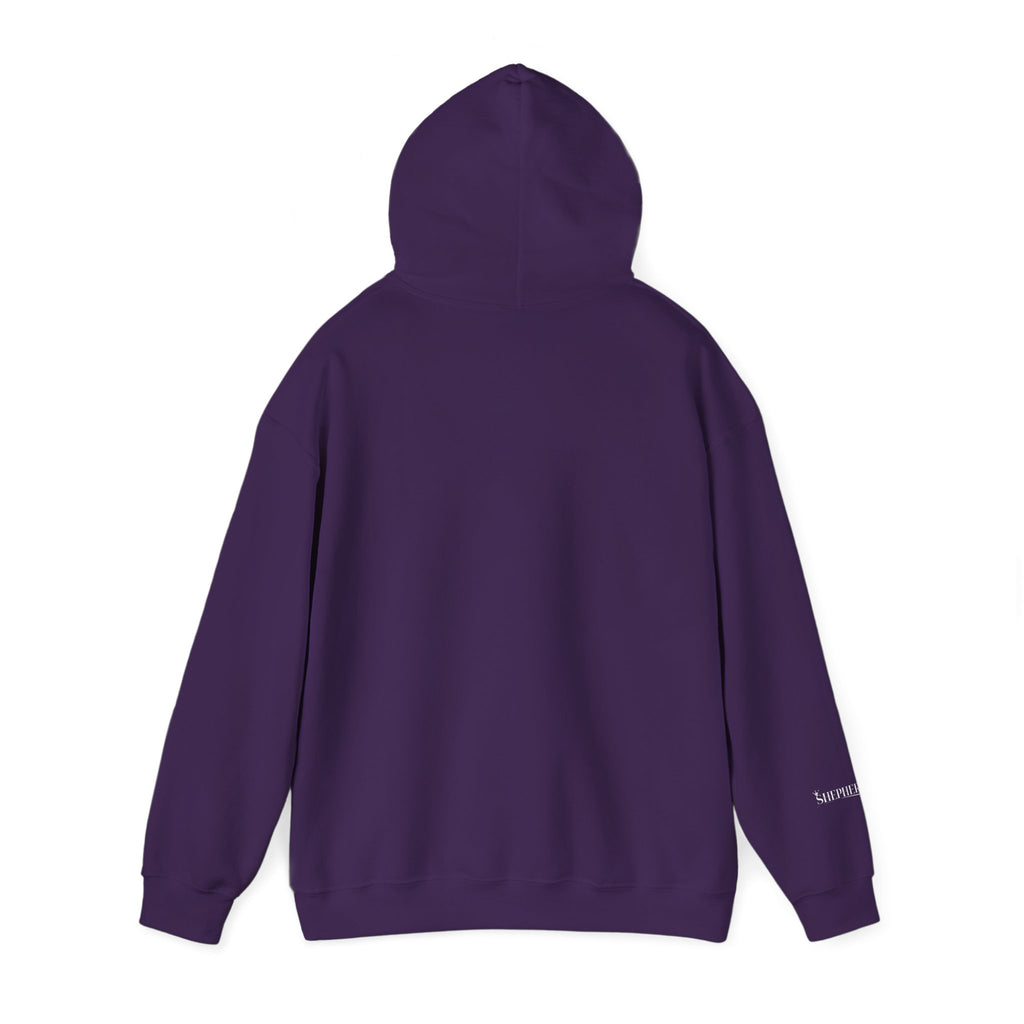 Hoodie — 'Love' Gothic Script Pullover (Love Over Everything)