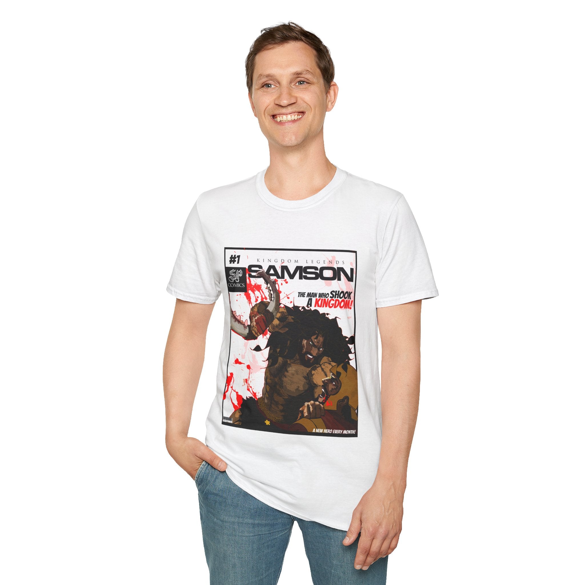 Kingdom Legends Series T-Shirt — "Samson" Graphic Tee