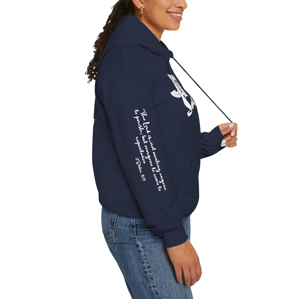 Jesus Saves Hoodie — Christian Inspirational  (“You are reading this, it’s not too late”)
