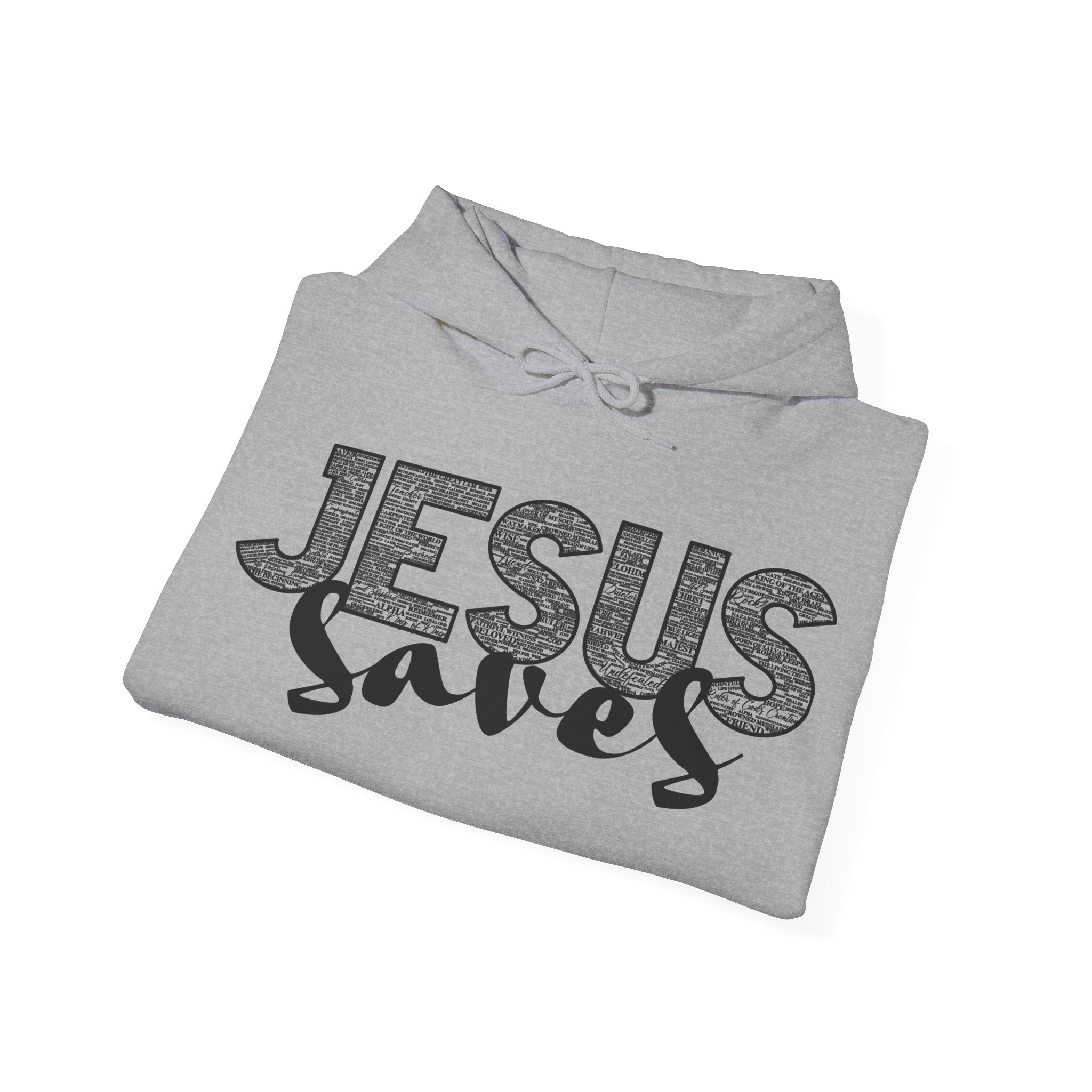 Jesus Saves Hoodie — Christian Inspirational  (“You are reading this, it’s not too late”)