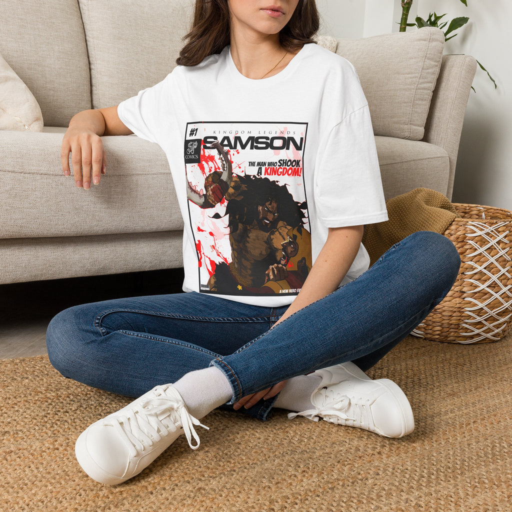 Kingdom Legends Series T-Shirt — "Samson" Graphic Tee
