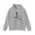 Freedom Chains Hoodie — 'Free Indeed' Silhouette with Purple Butterfly