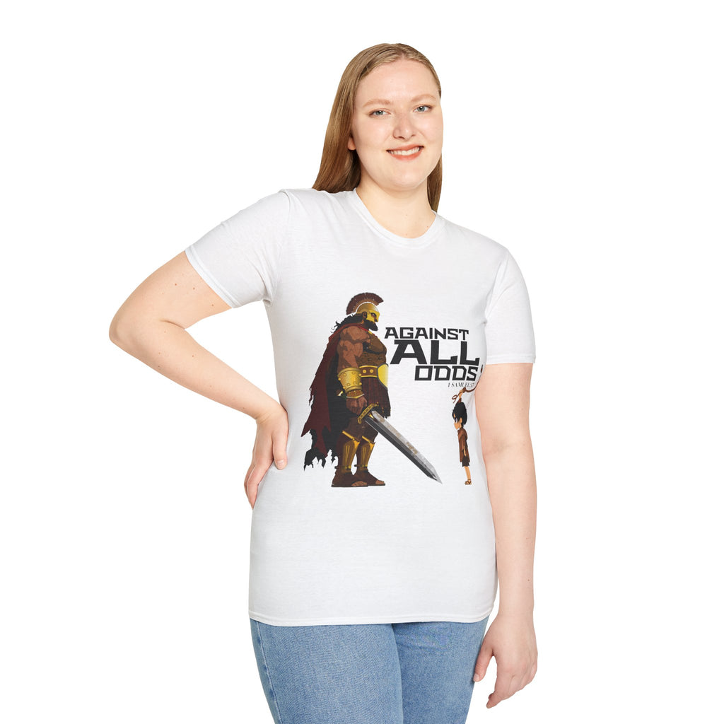 against all odds white tee