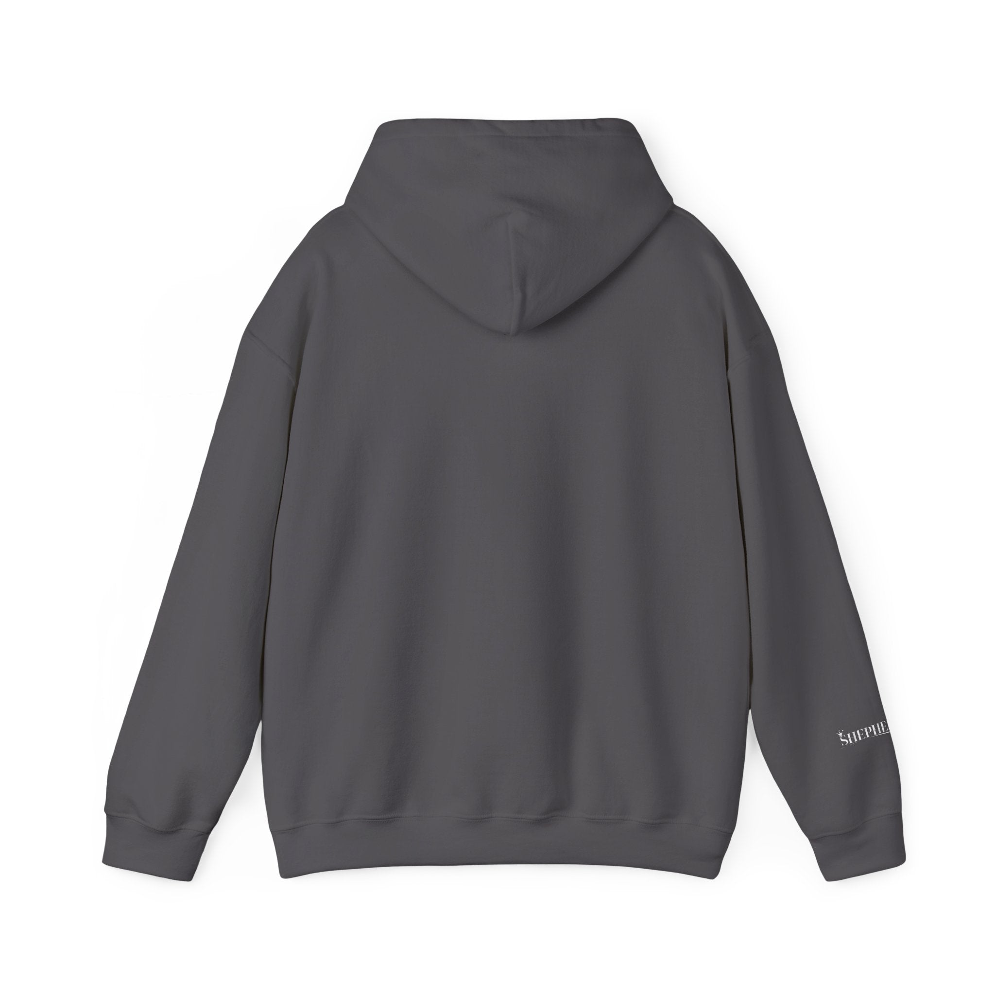 Hoodie — 'Love' Gothic Script Pullover (Love Over Everything)
