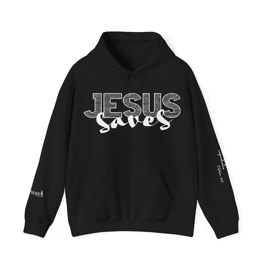 Jesus Saves Hoodie — Christian Inspirational  (“You are reading this, it’s not too late”)