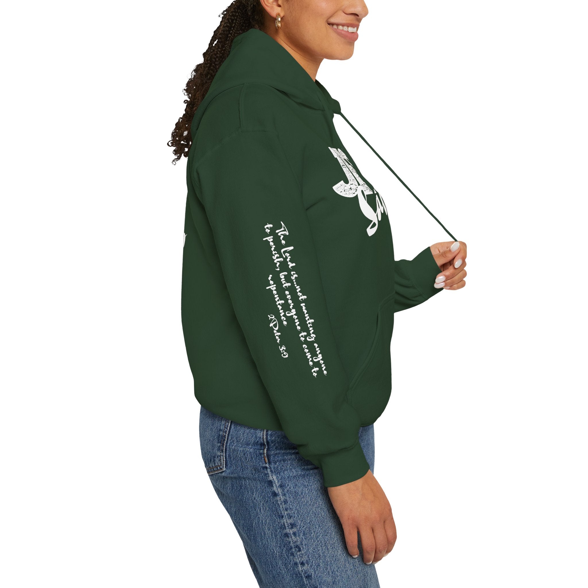 Jesus Saves Hoodie — Christian Inspirational  (“You are reading this, it’s not too late”)