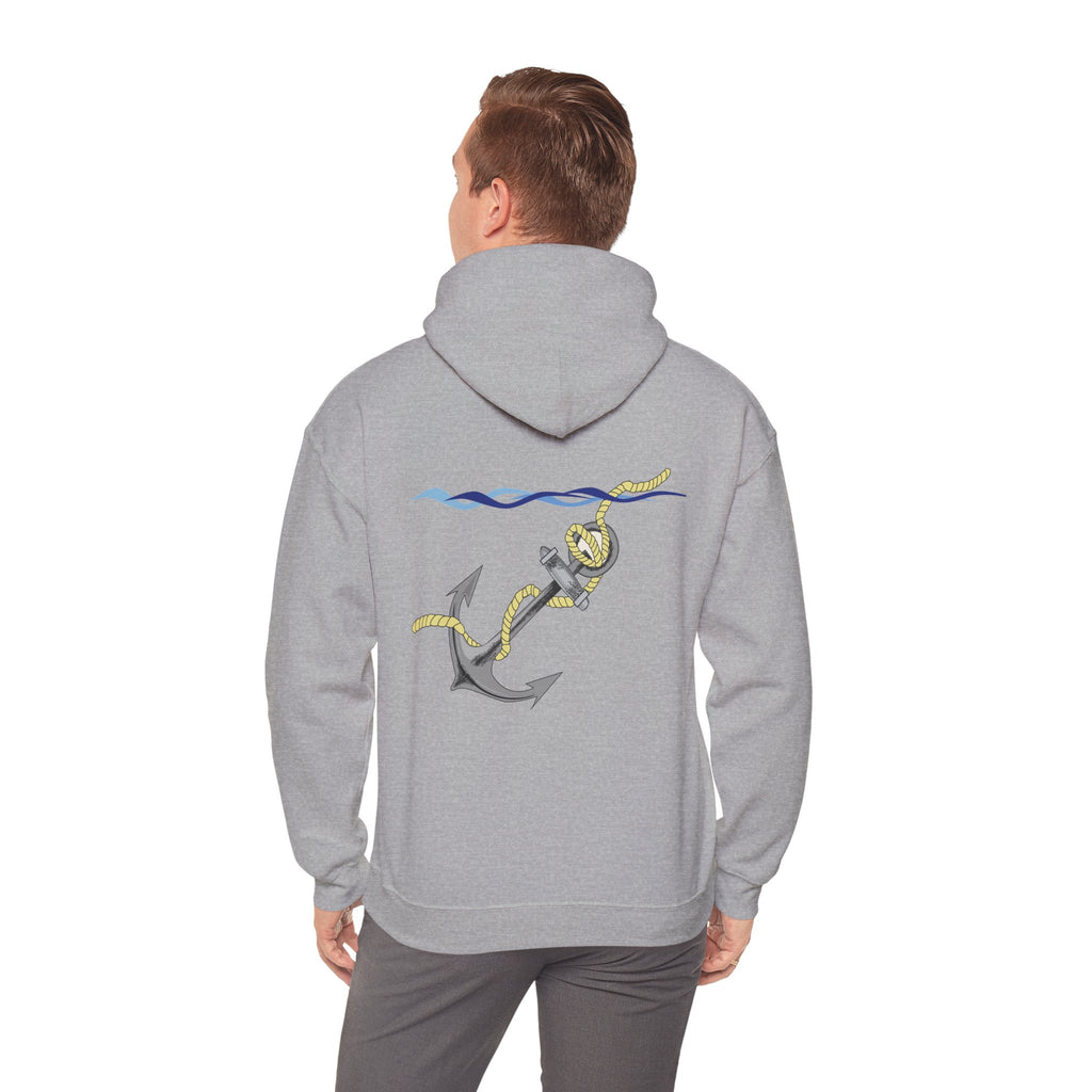 Anchor of My Soul Hoodie - Nautical Anchor & Rope Graphic Sweatshirt