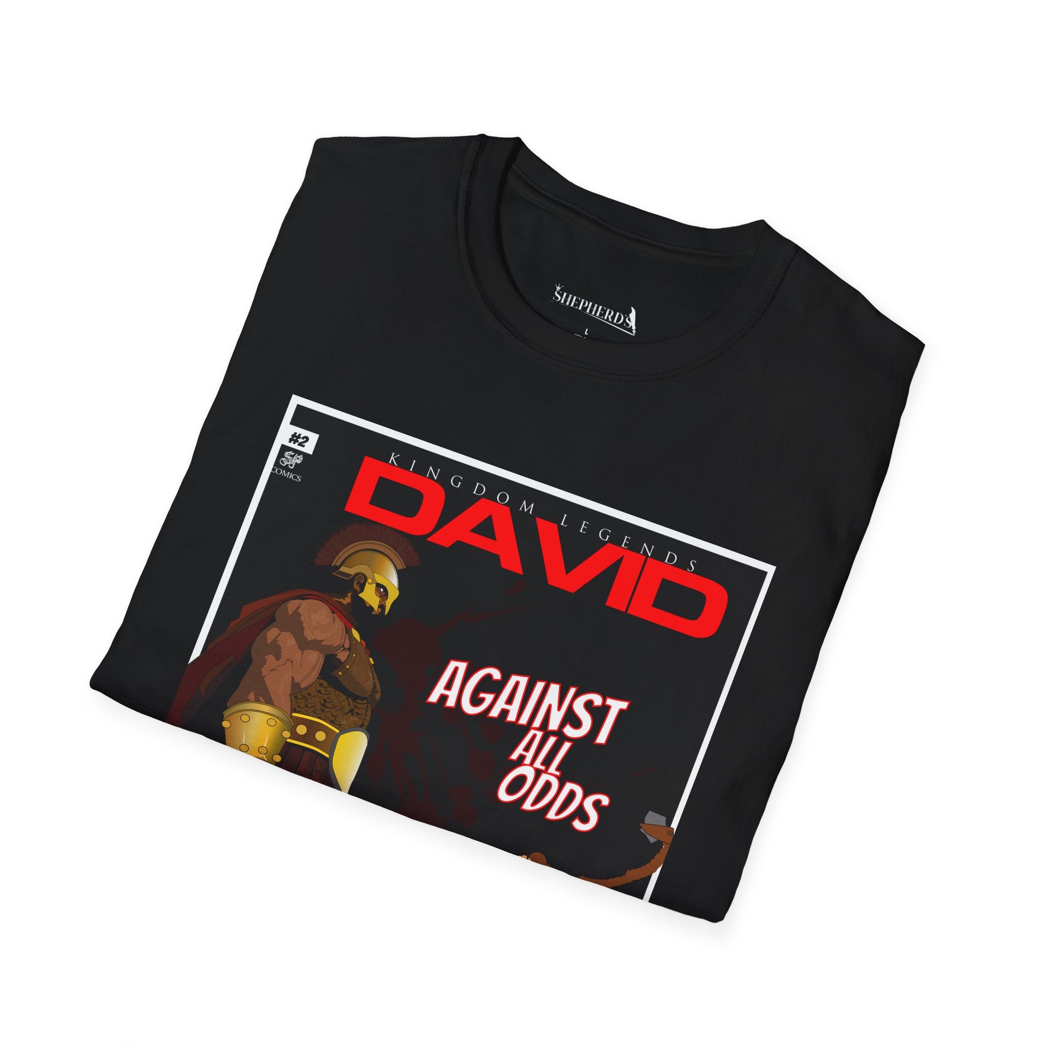 Kingdom Legends Series T‑Shirt — "David" Graphic Tee
