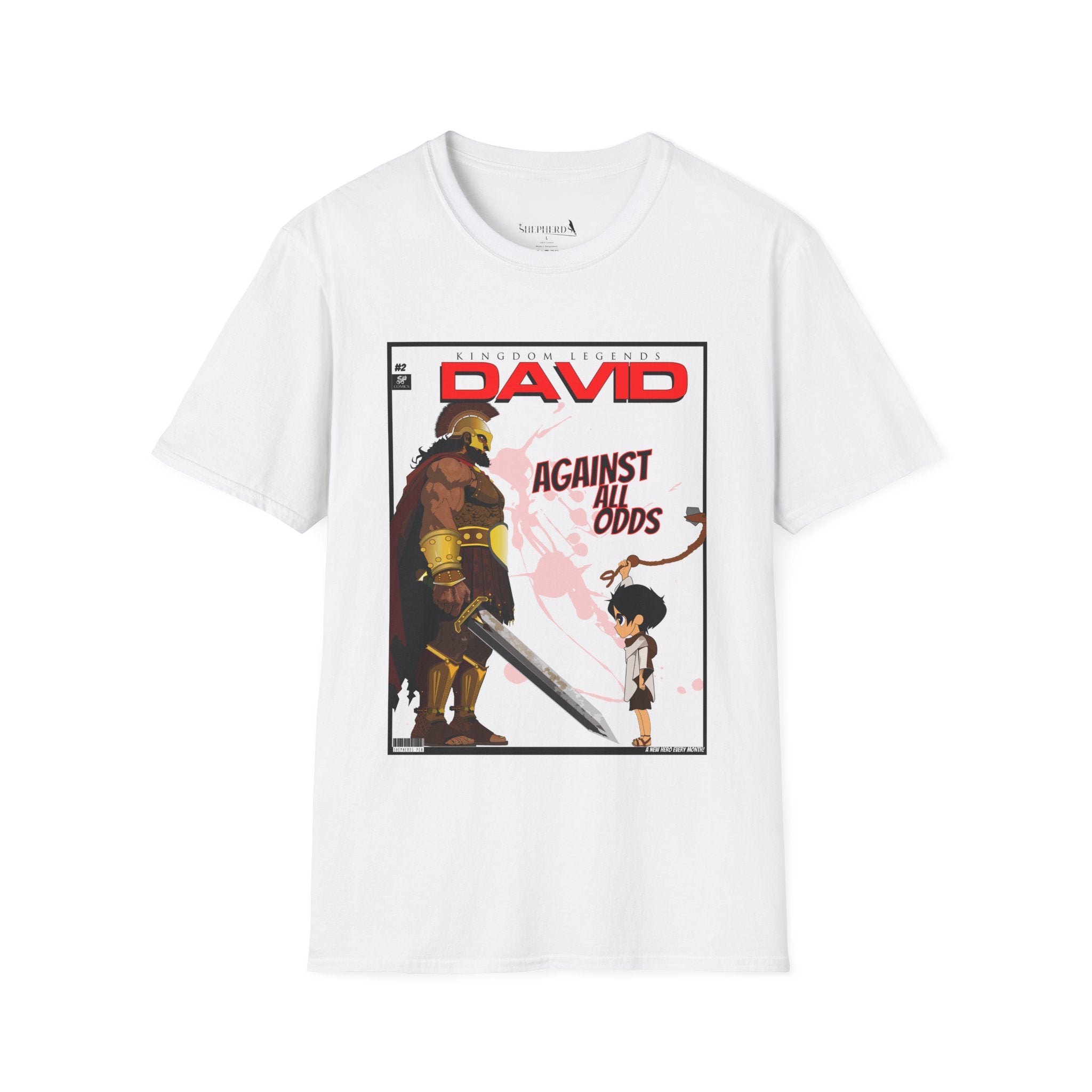 Kingdom Legends Series T‑Shirt — "David" Graphic Tee