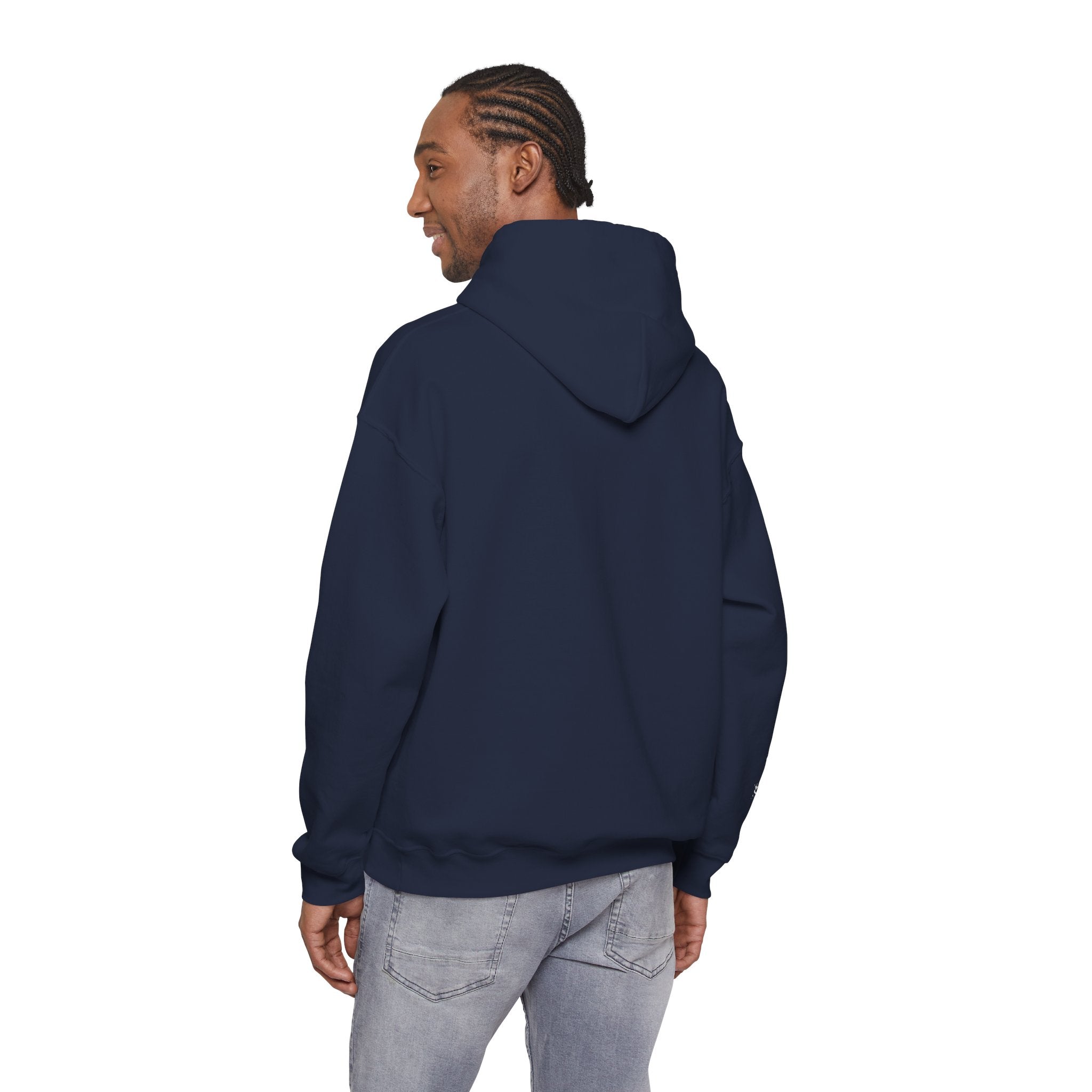 Hoodie — 'Love' Gothic Script Pullover (Love Over Everything)