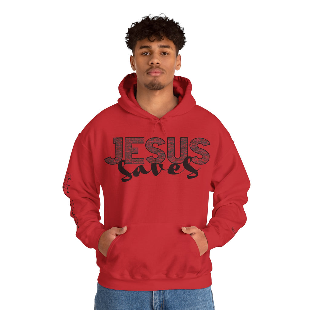 Jesus Saves Hoodie — Christian Inspirational  (“You are reading this, it’s not too late”)