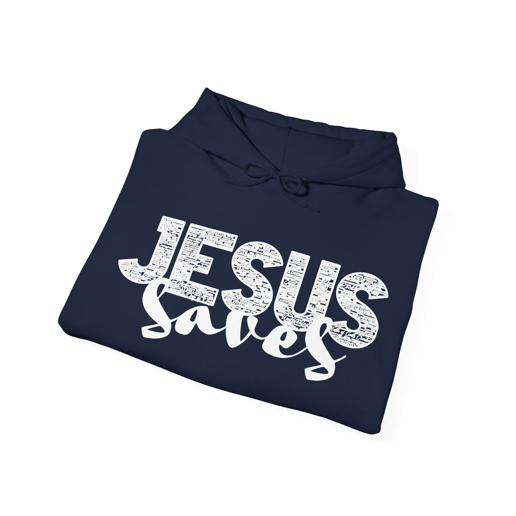 Jesus Saves Hoodie — Christian Inspirational  (“You are reading this, it’s not too late”)