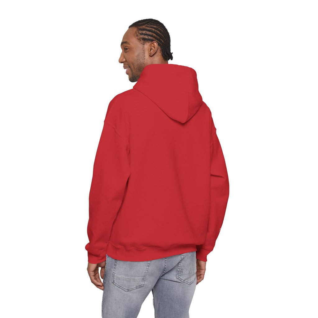 Hoodie — 'Love' Gothic Script Pullover (Love Over Everything)