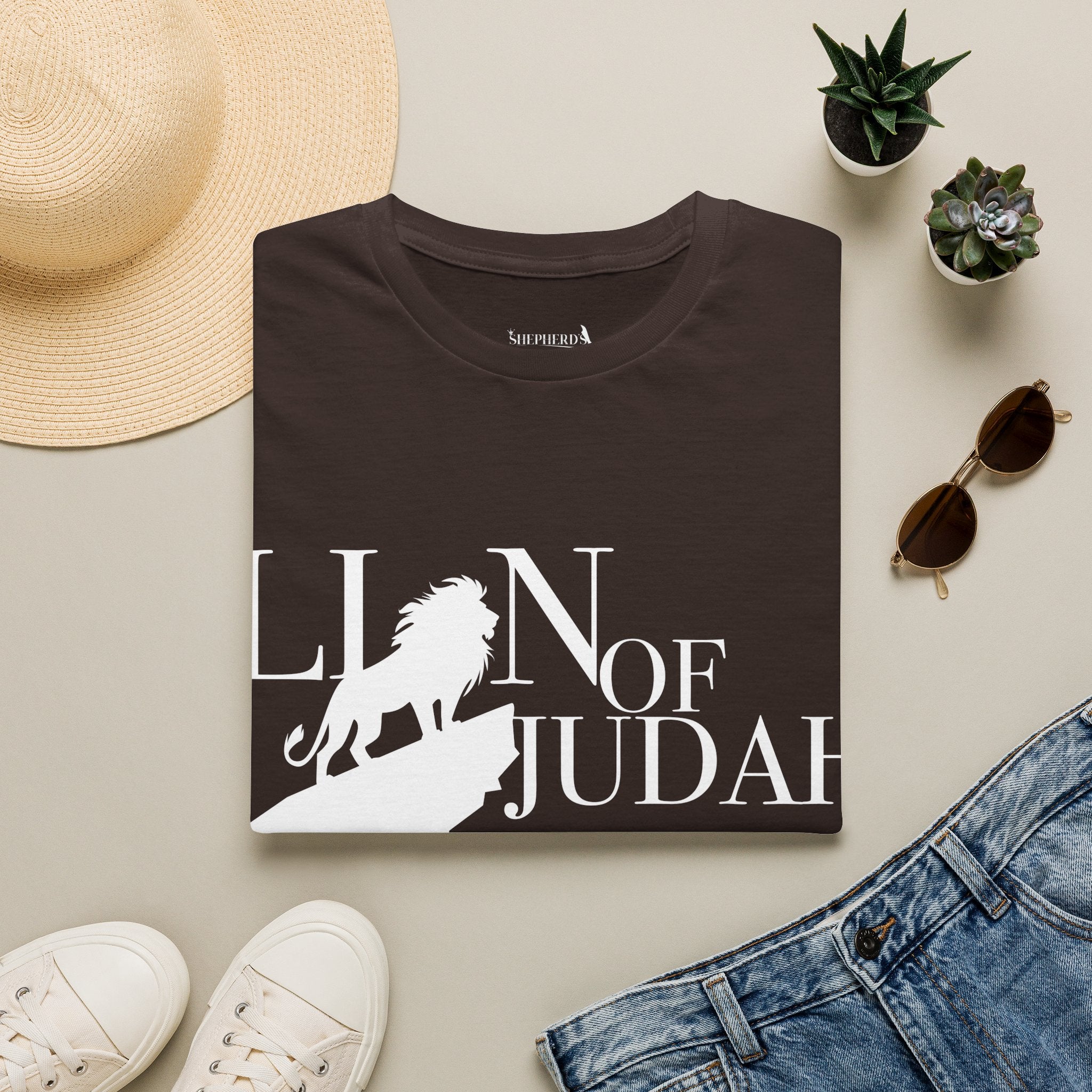 Lion of Judah T‑Shirt — Christian Faith Graphic Tee