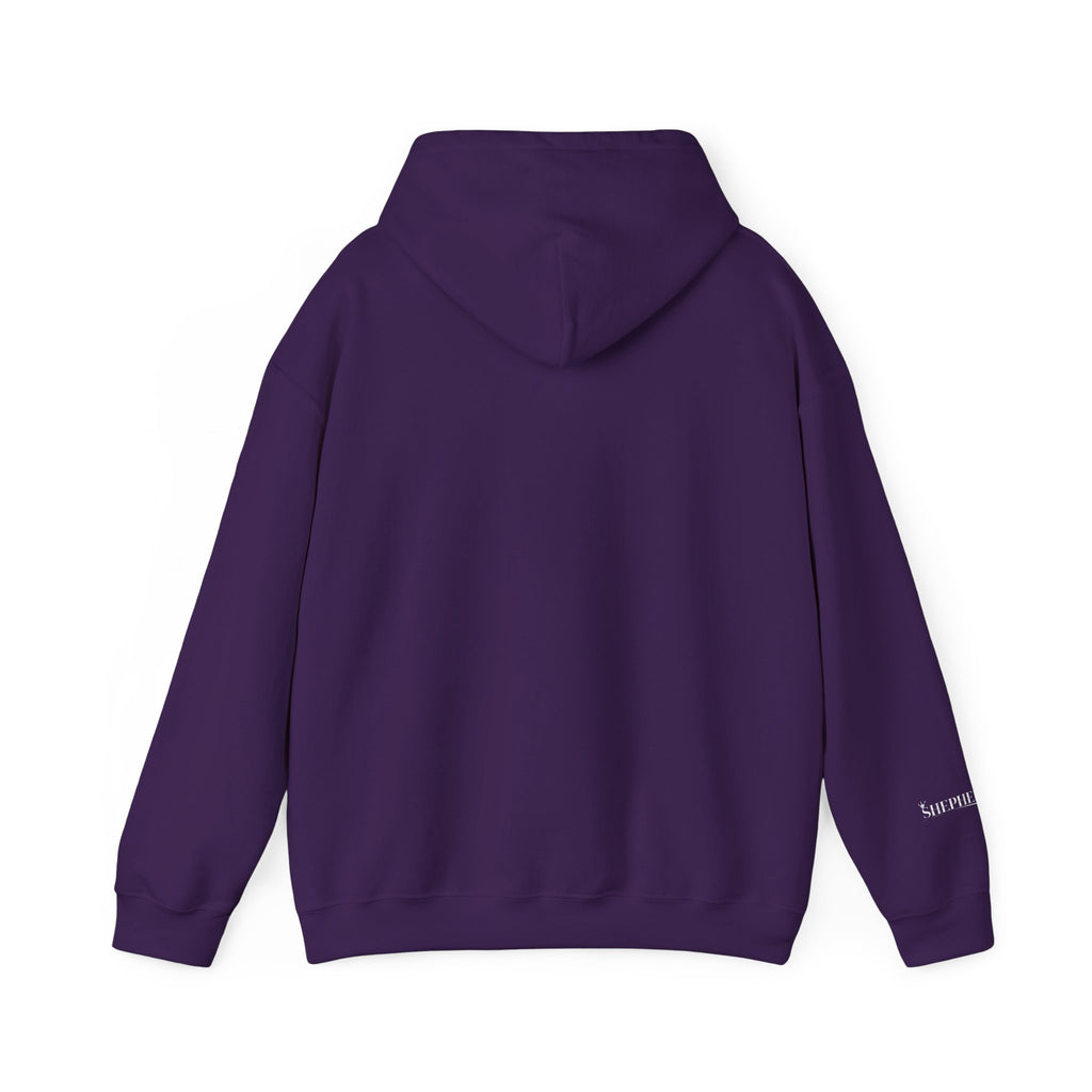 Hoodie — 'Love' Gothic Script Pullover (Love Over Everything)