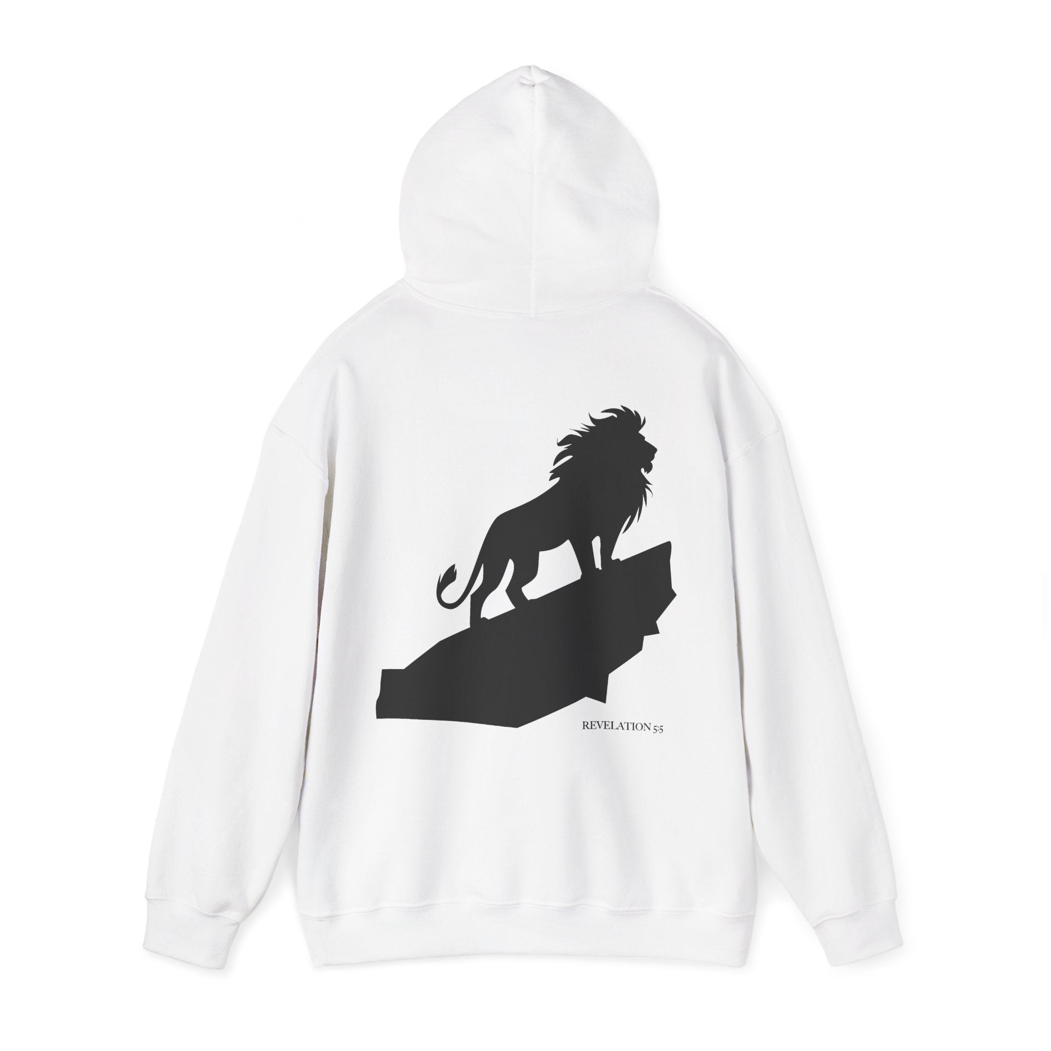 Lion of Judah Hoodie — Christian Faith Lion Silhouette Sweatshirt