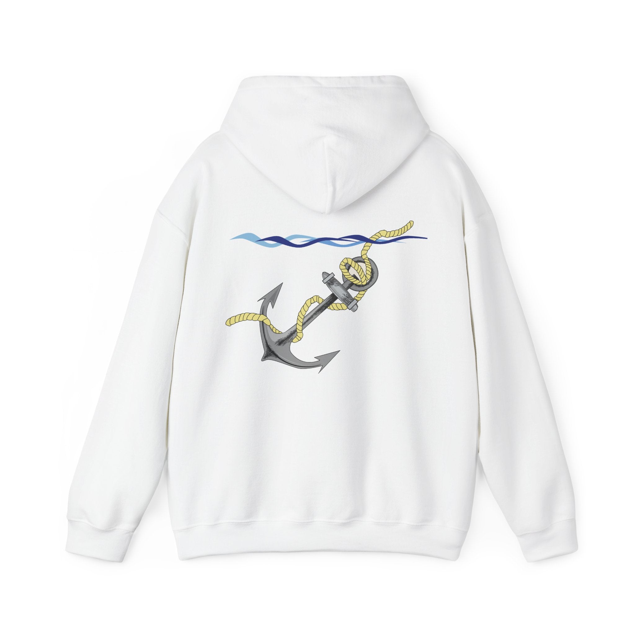 Anchor of My Soul Hoodie - Nautical Anchor & Rope Graphic Sweatshirt