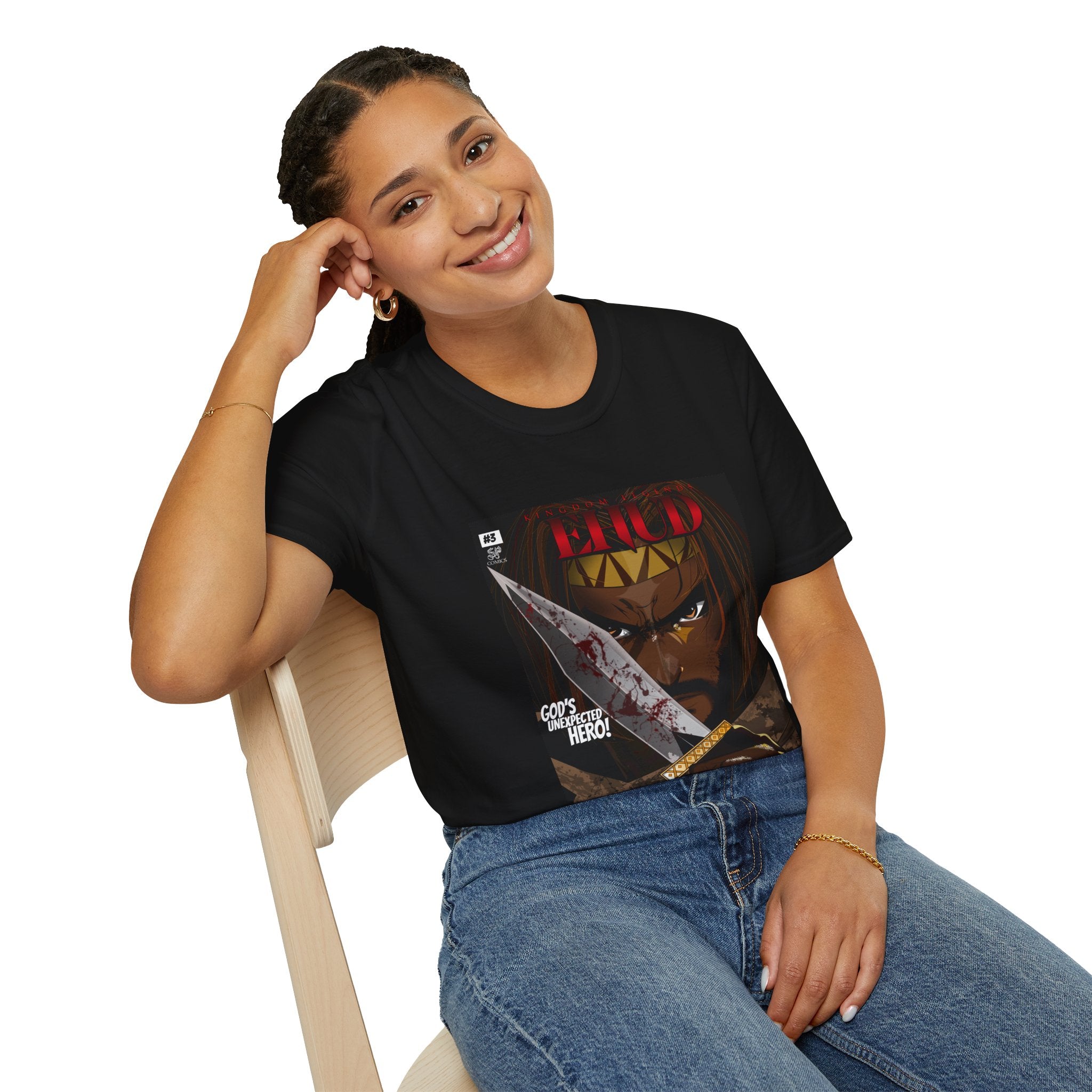 Kingdom Legends Series Graphic Tee — "Ehud"