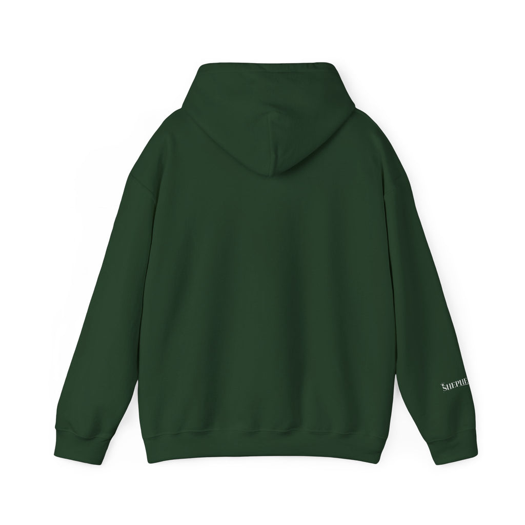 Hoodie — 'Love' Gothic Script Pullover (Love Over Everything)