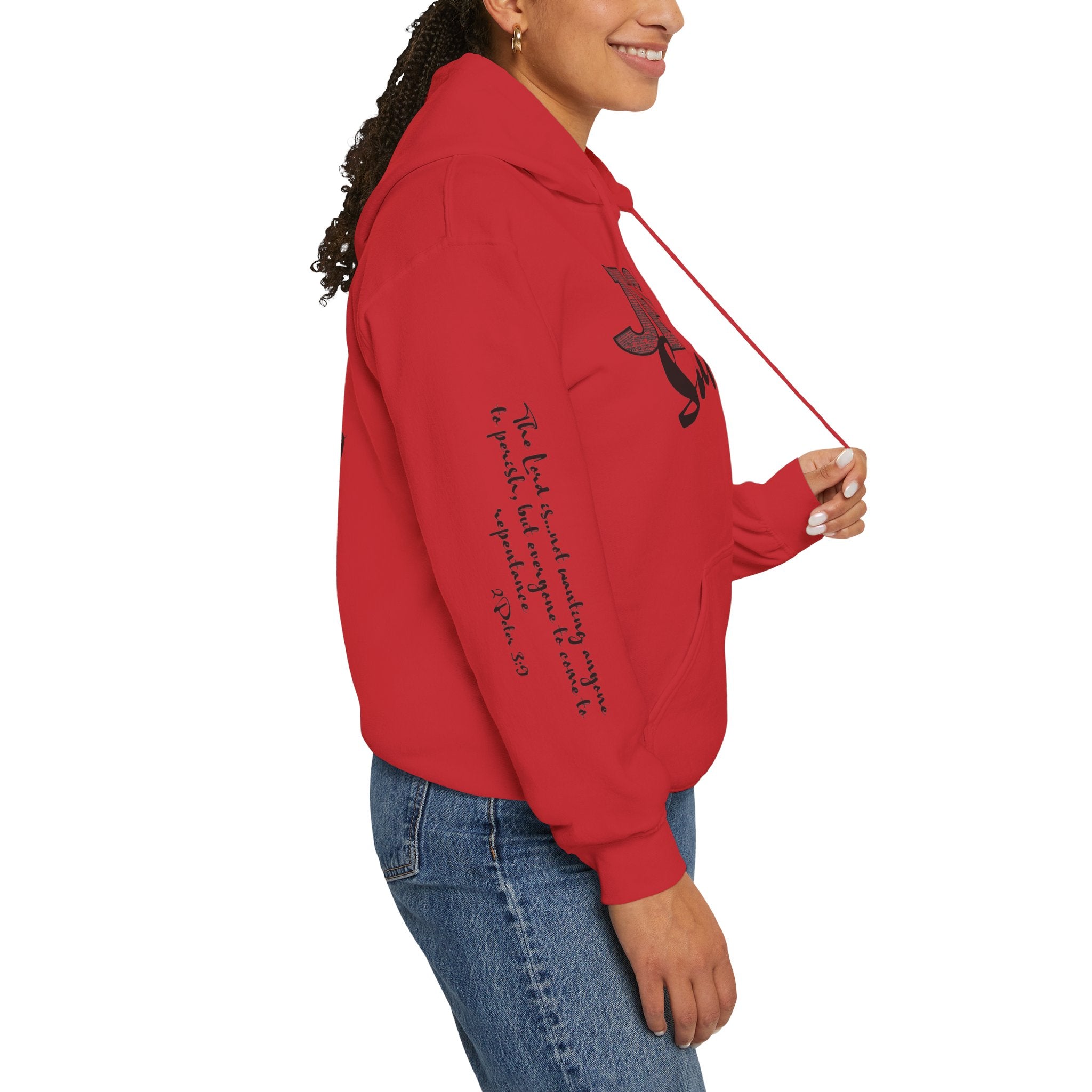 Jesus Saves Hoodie — Christian Inspirational  (“You are reading this, it’s not too late”)