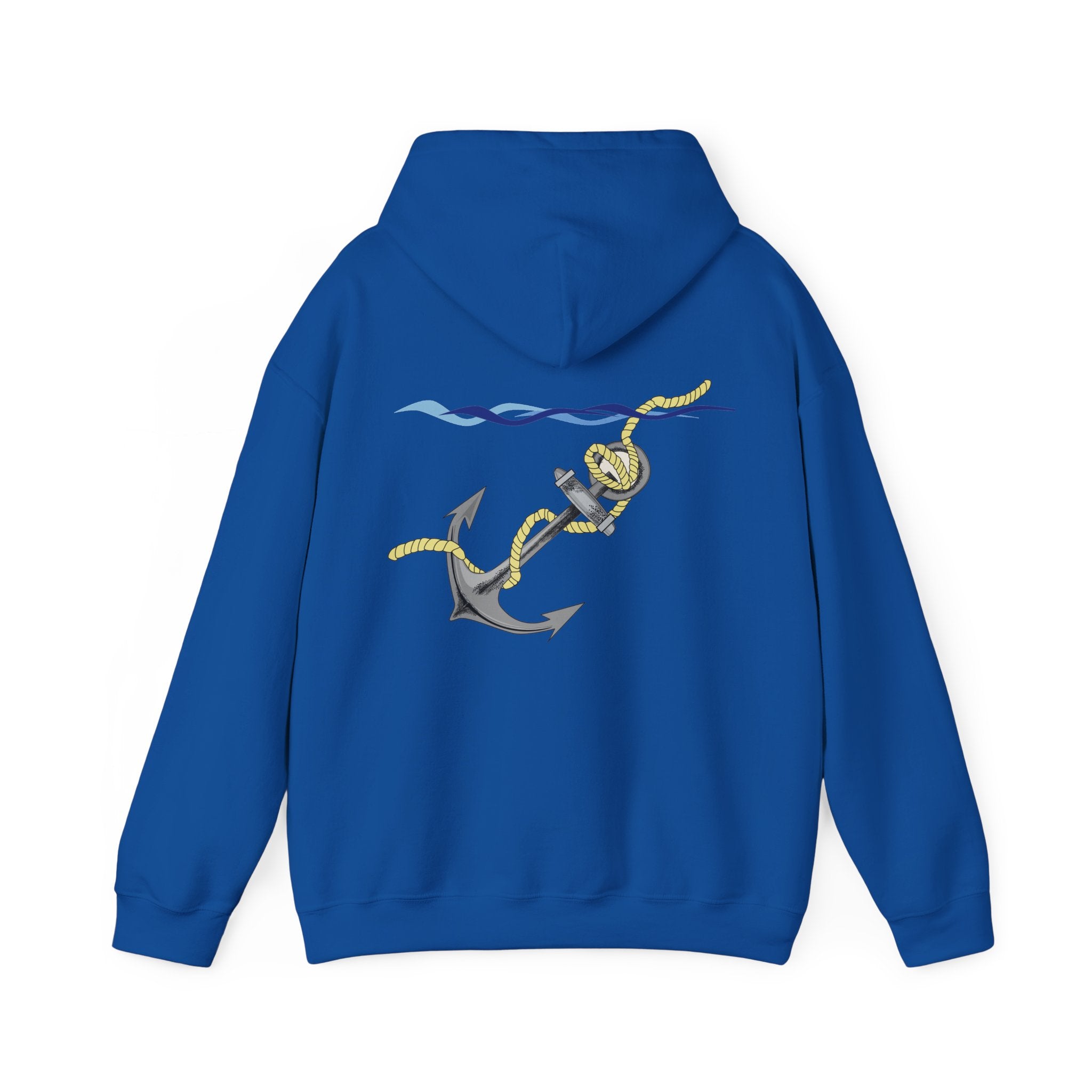 Anchor of My Soul Hoodie - Nautical Anchor & Rope Graphic Sweatshirt