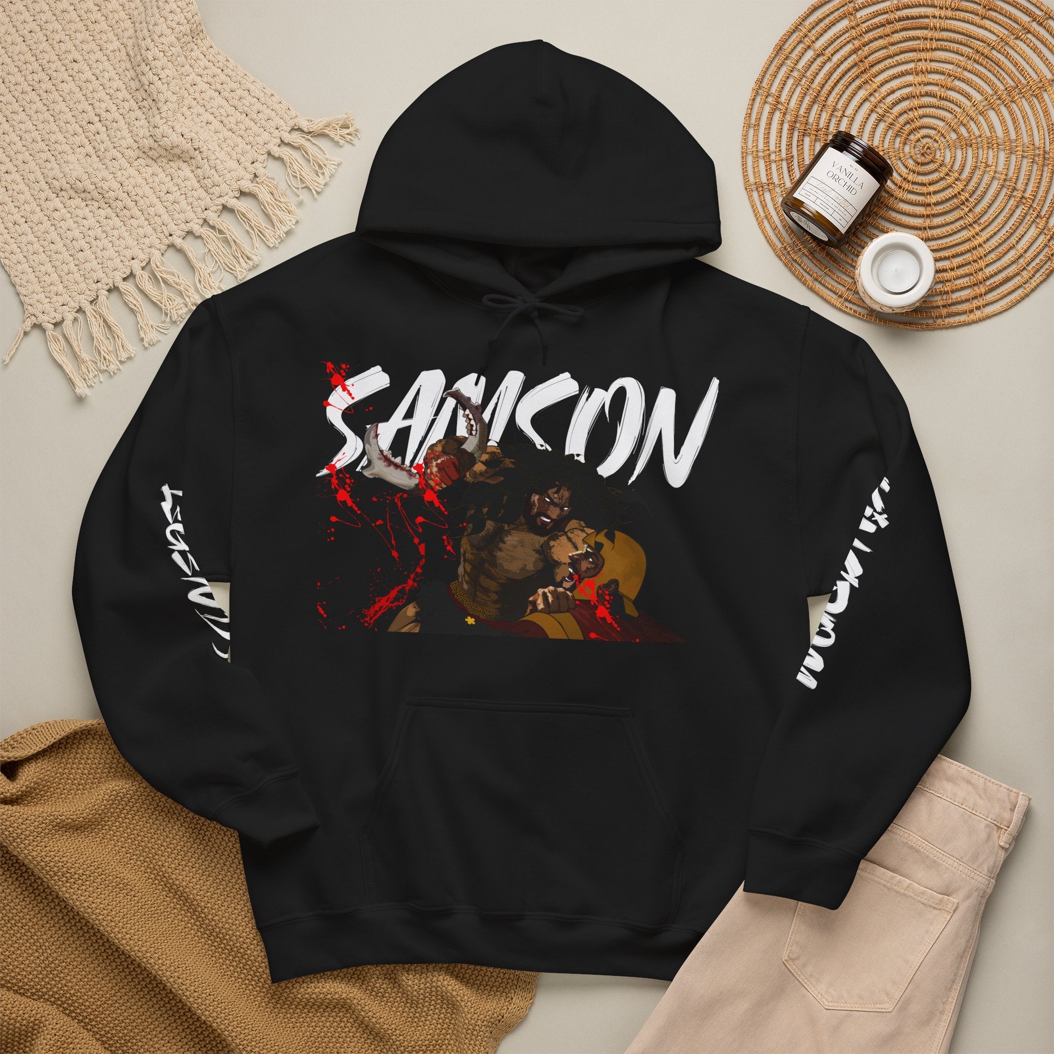 Kingdom Legends Series - Samson Illustration Hoodie