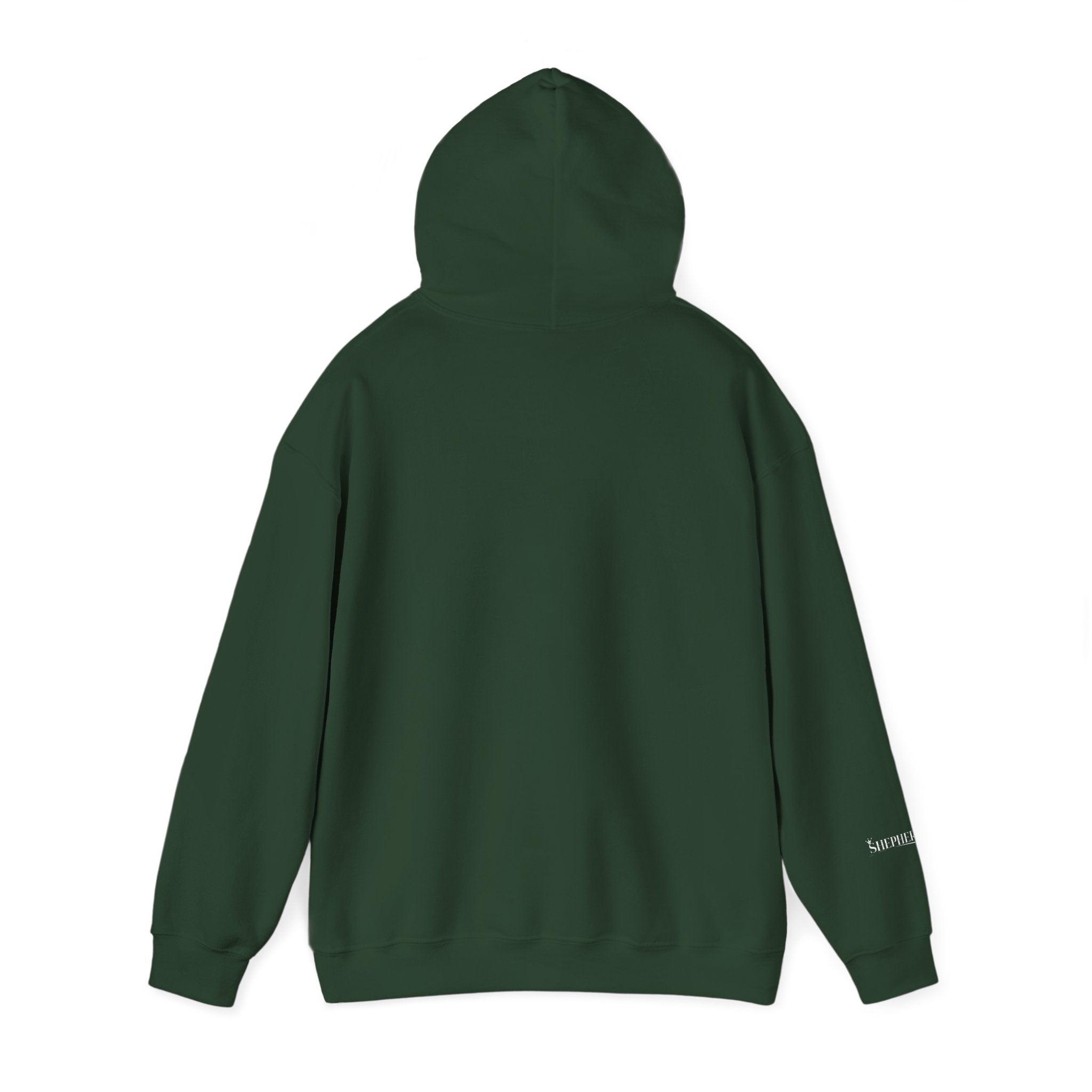 Hoodie — 'Love' Gothic Script Pullover (Love Over Everything)
