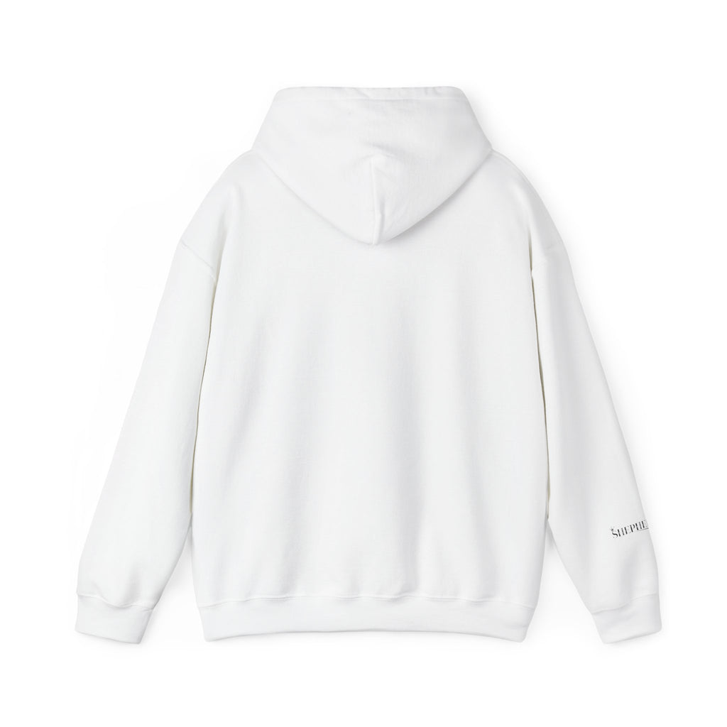 Hoodie — 'Love' Gothic Script Pullover (Love Over Everything)