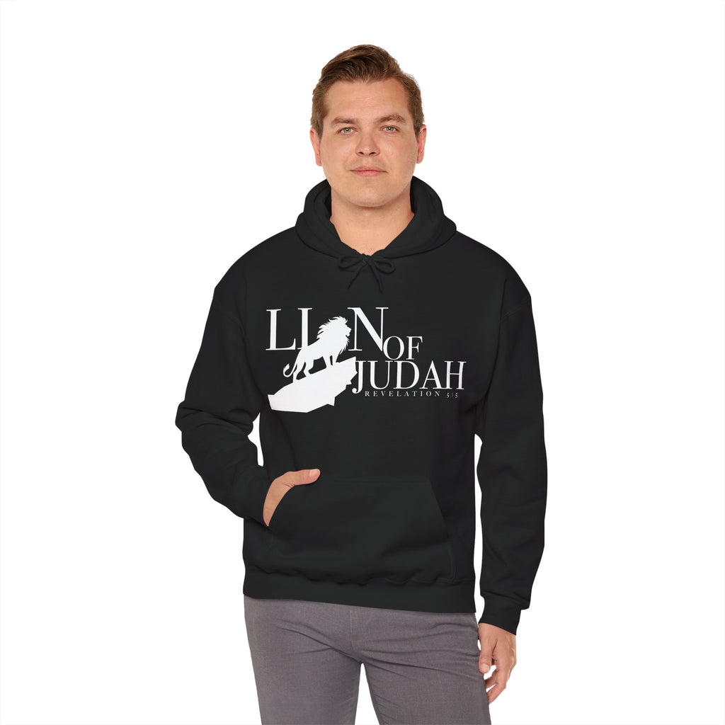 Lion of Judah Hoodie — Christian Faith Lion Silhouette Sweatshirt
